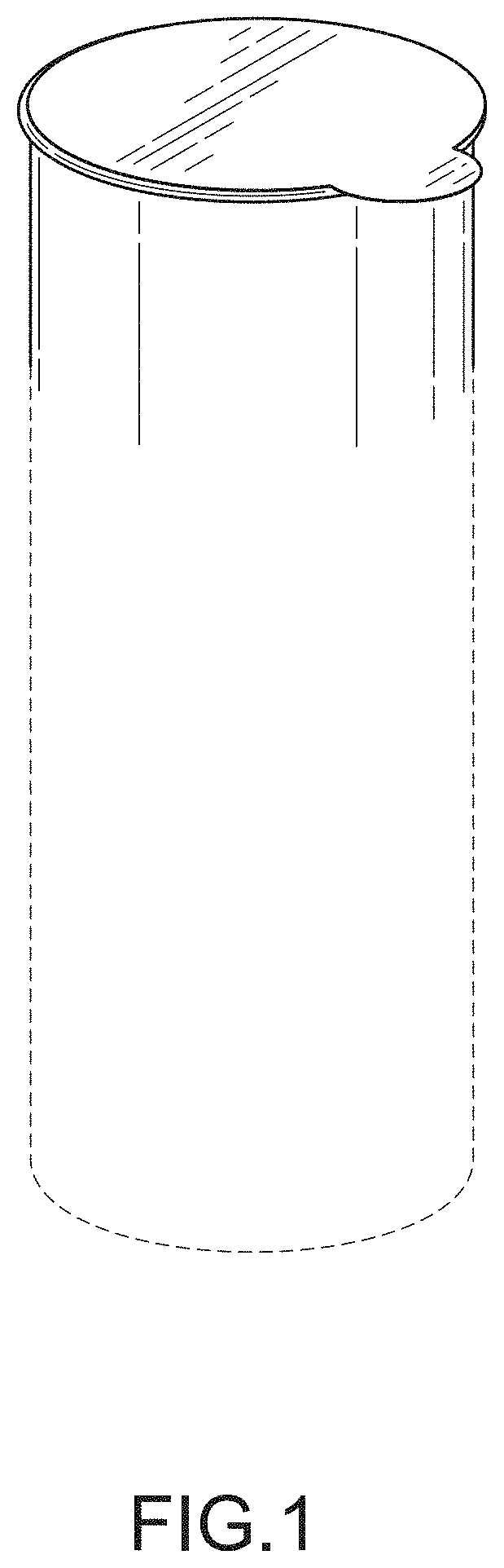 Patent USD1000962 — Combined metal food container and lid — Figure 1