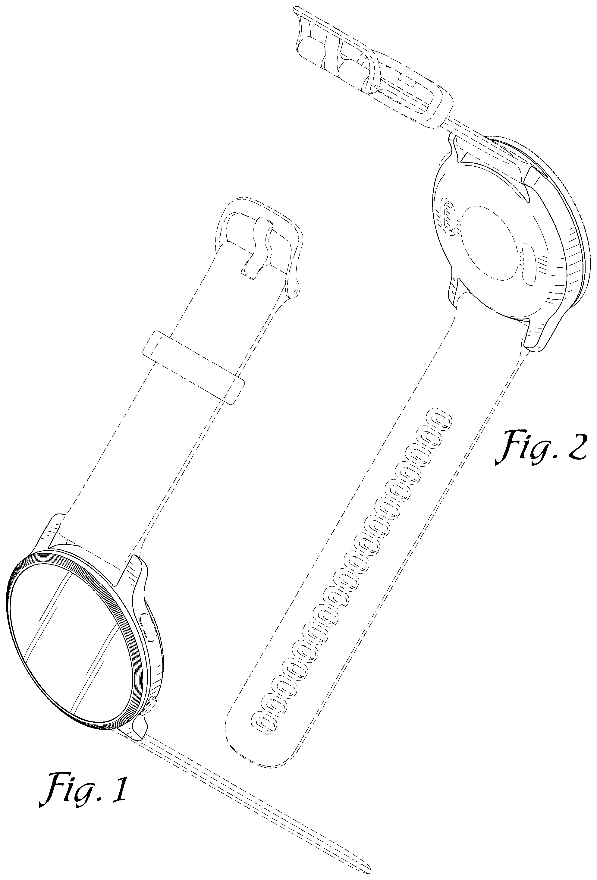 Patent USD1000966 Figure 1 – Watch with display