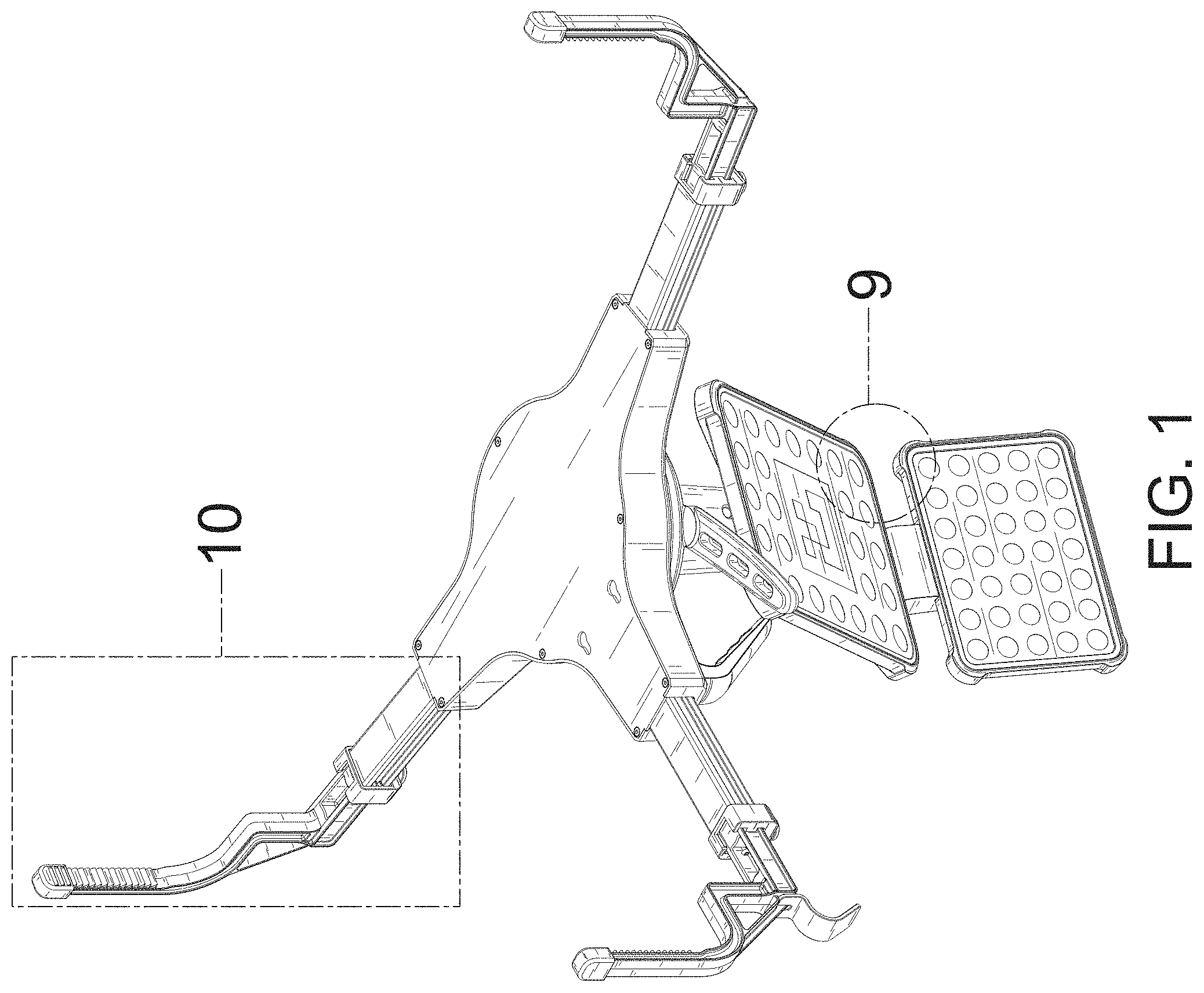 Patent USD1000972 — Calibration device — Figure 1