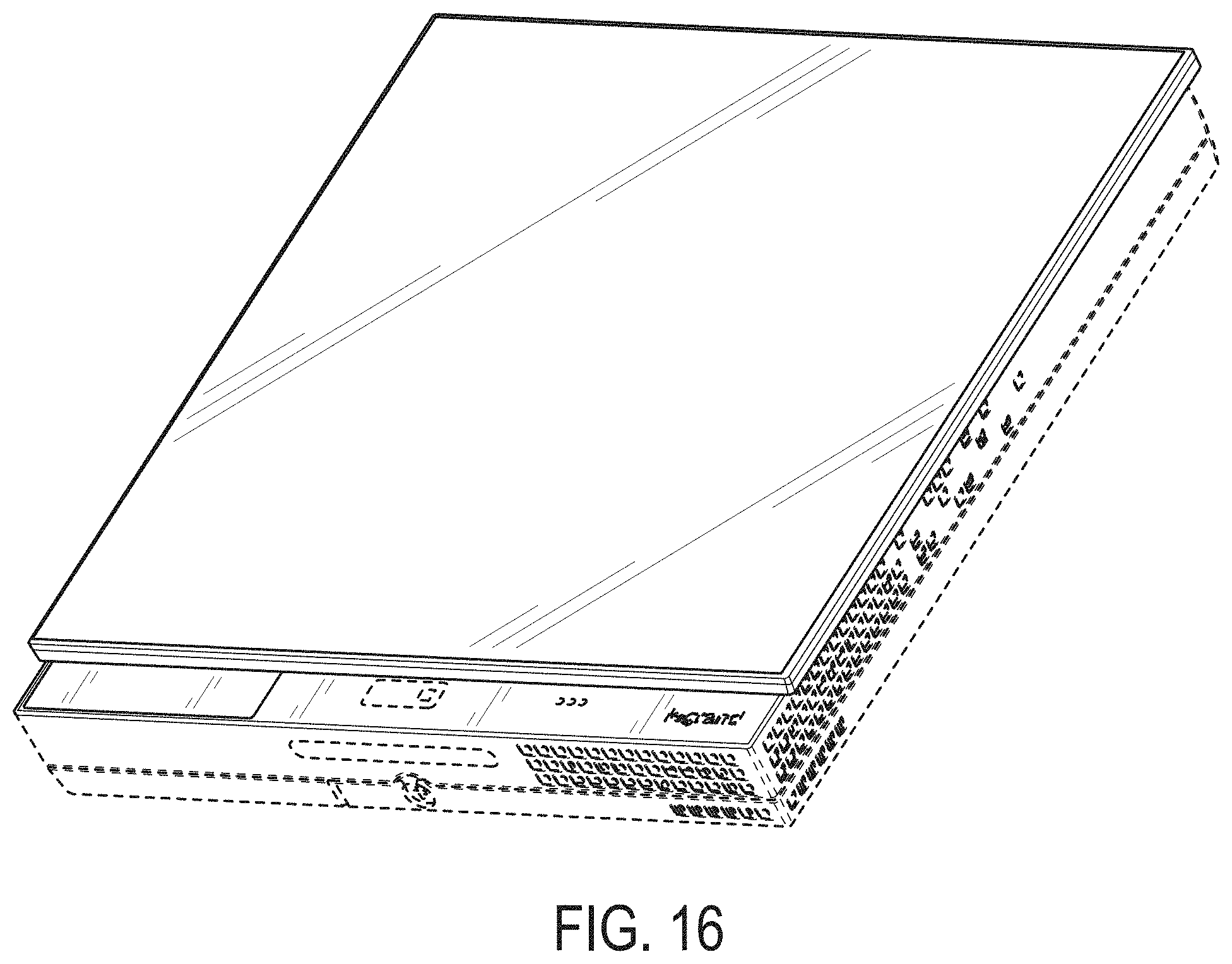 Patent USD1000973 Figure 14 – Smart thermostat device
