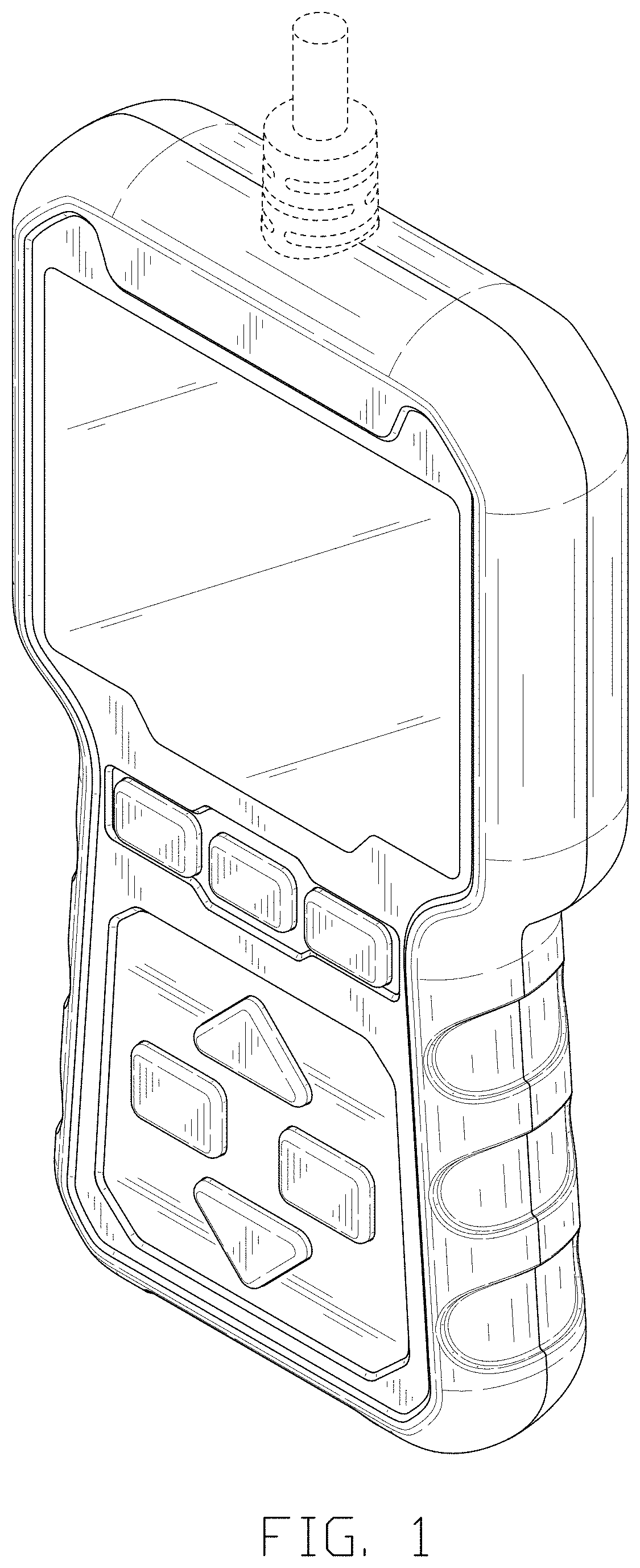 Patent USD1000982 — Bluetooth battery detector — Figure 1