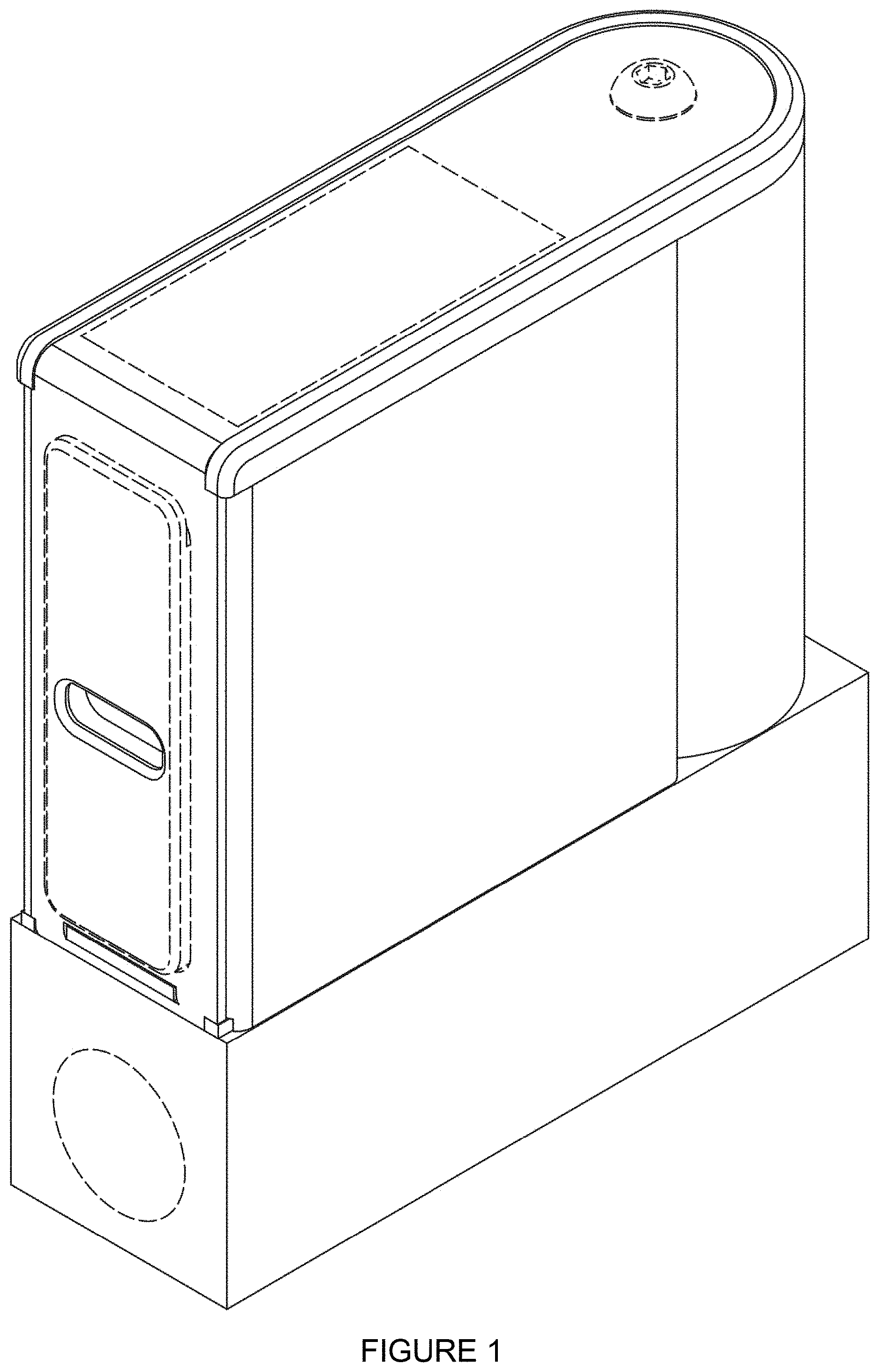 Patent USD1000985 Figure 1 – Flow meter
