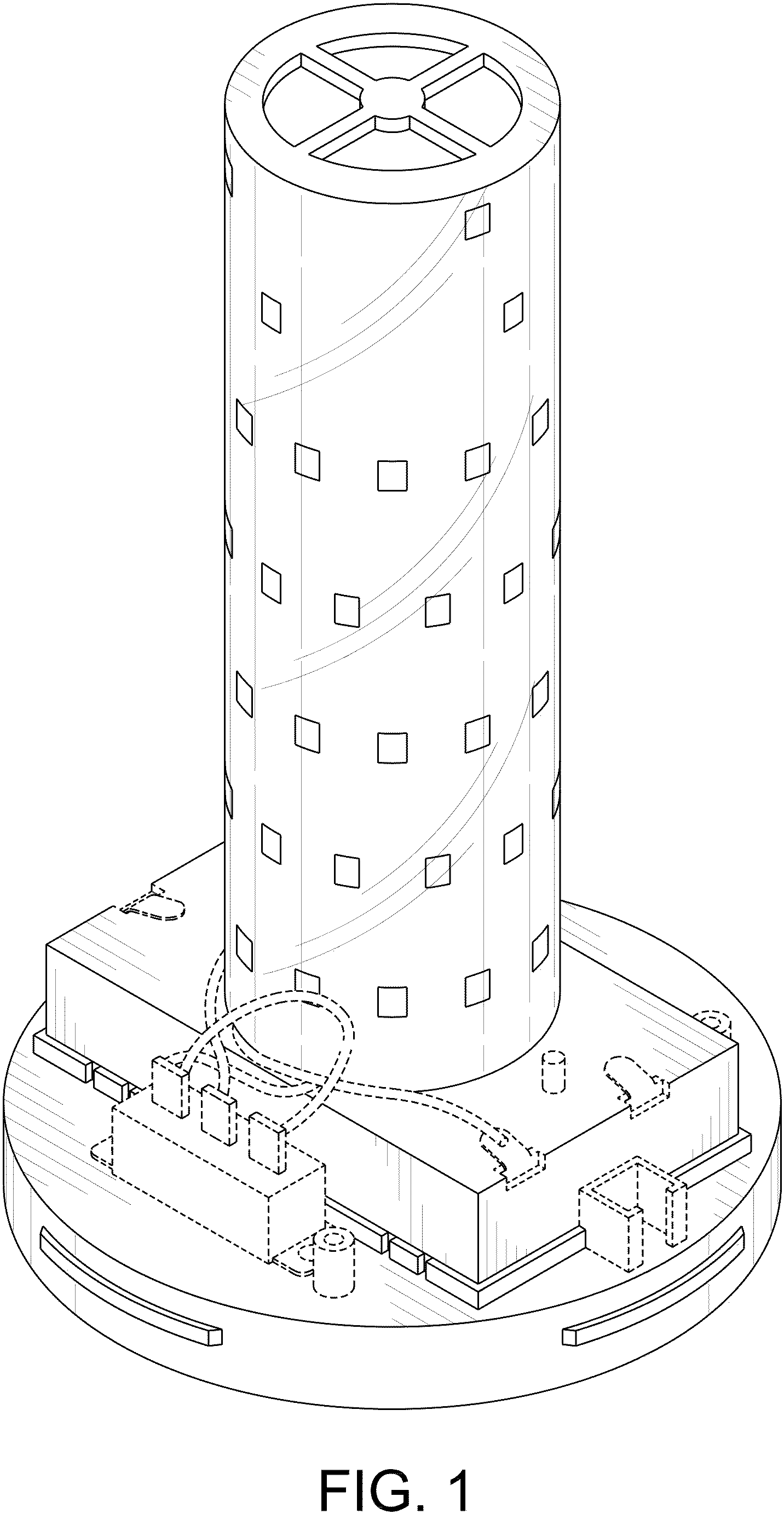 Patent USD1000989 — Illumination display — Figure 1