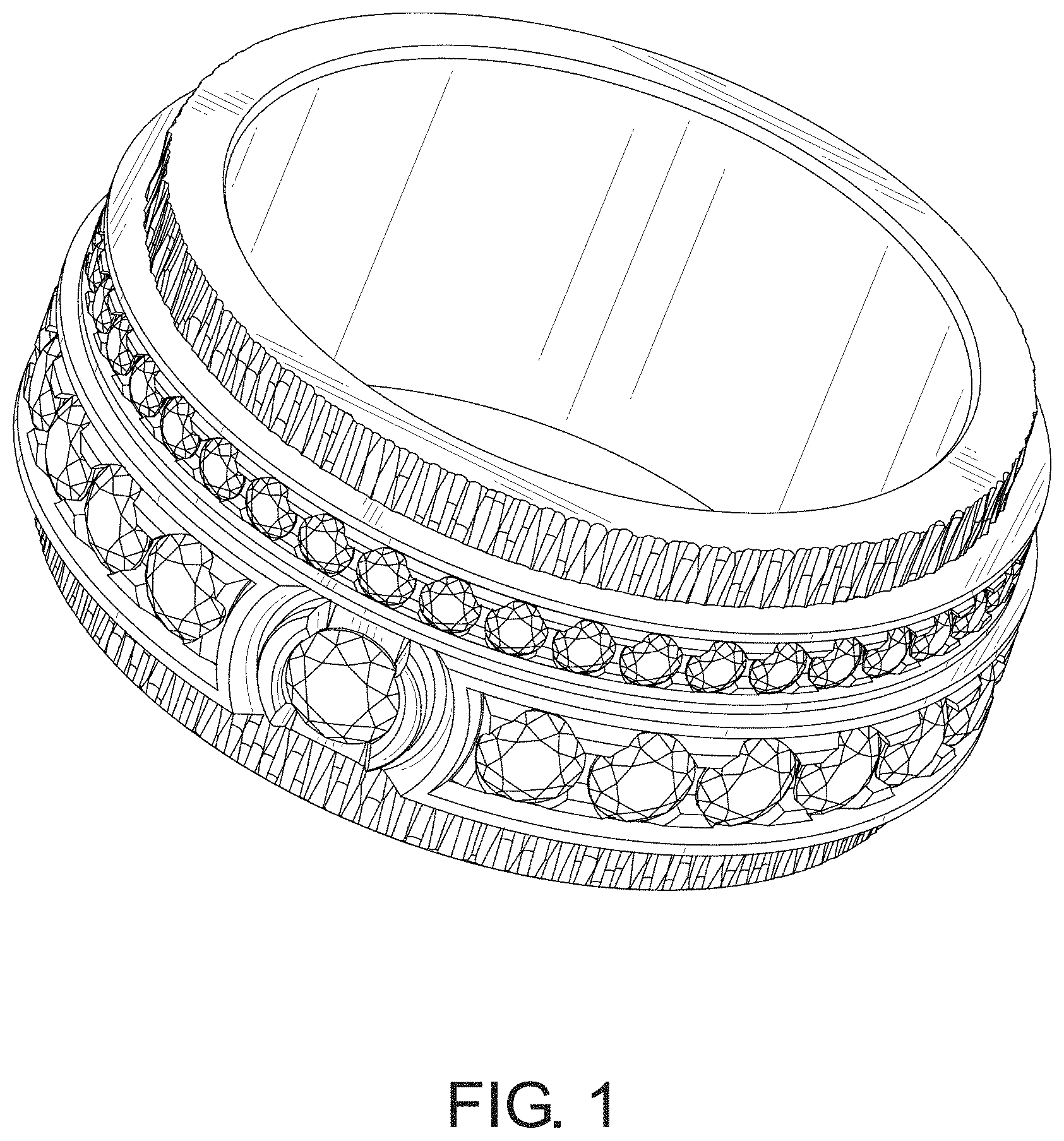 Patent USD1000994 — Ring — Figure 1