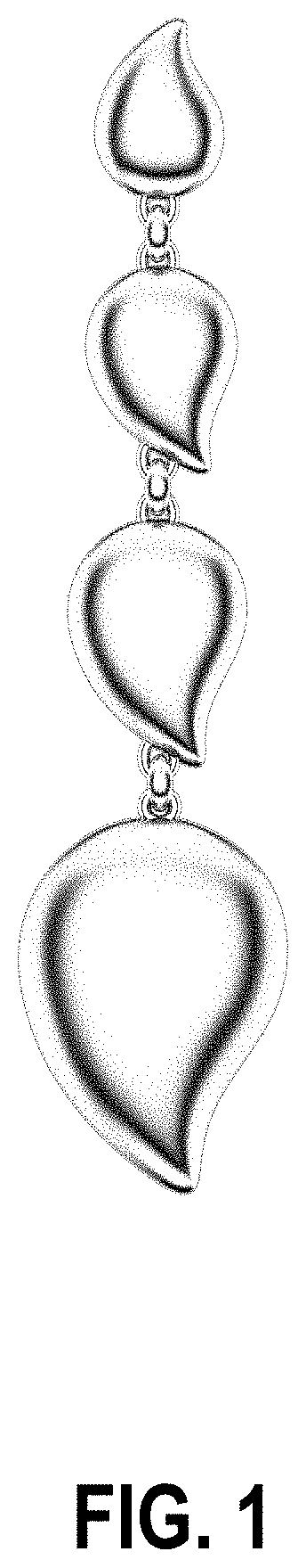 Patent USD1000996 — Earring — Figure 1