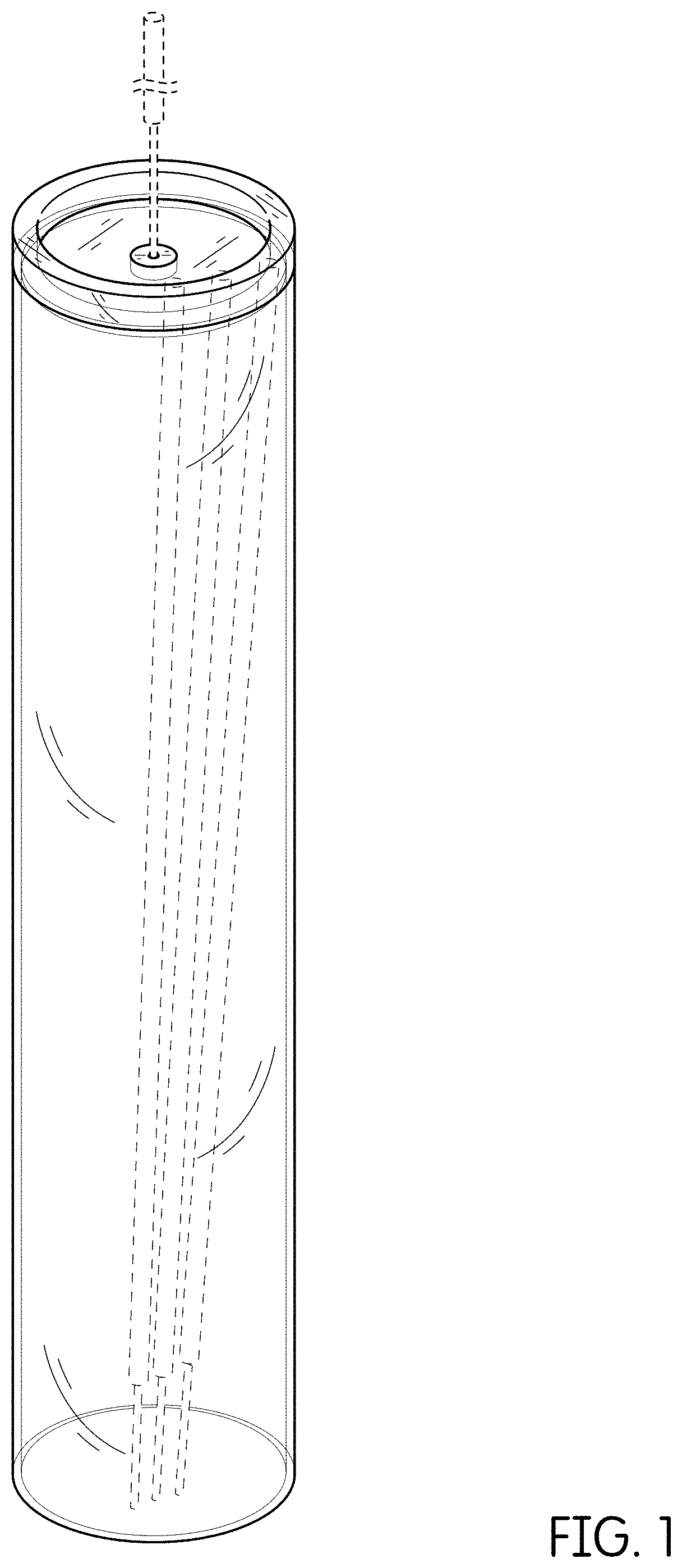 Patent USD1001000 — Incense holder with canister — Figure 1