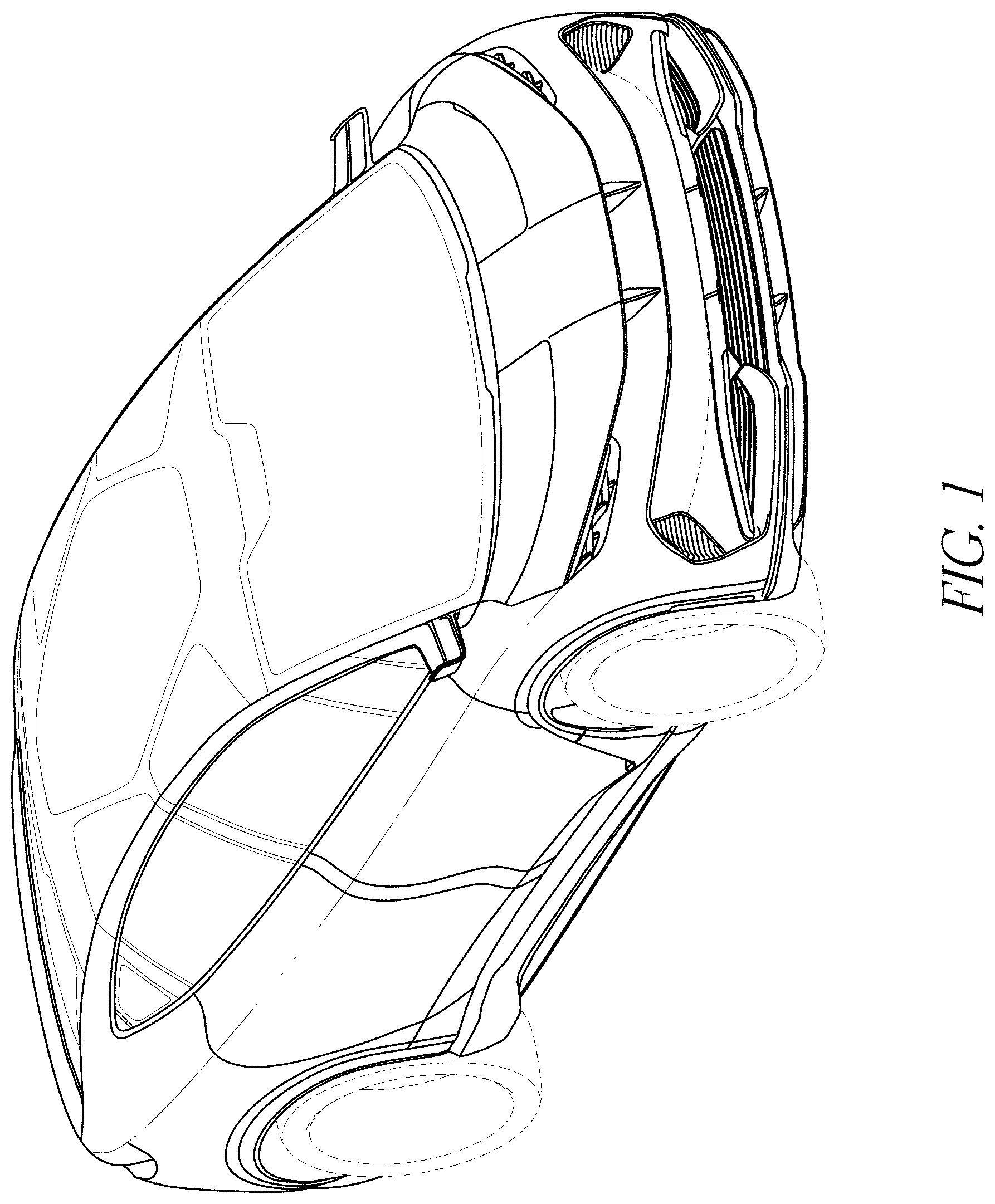 Patent USD1001010 — Automobile — Figure 1