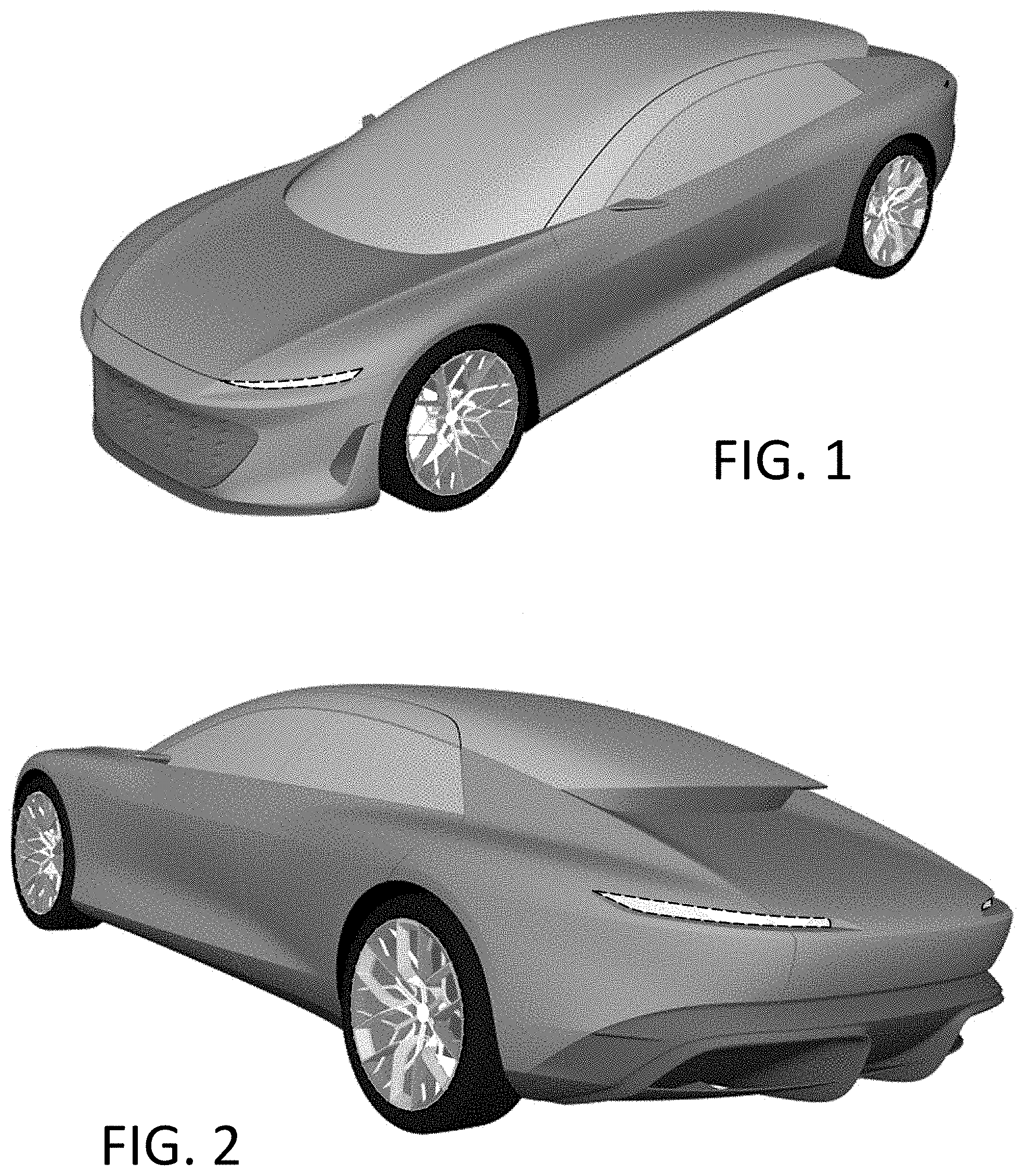 Patent USD1001016 — Motor vehicle, toy vehicle replica and/or other replica — Figure 1