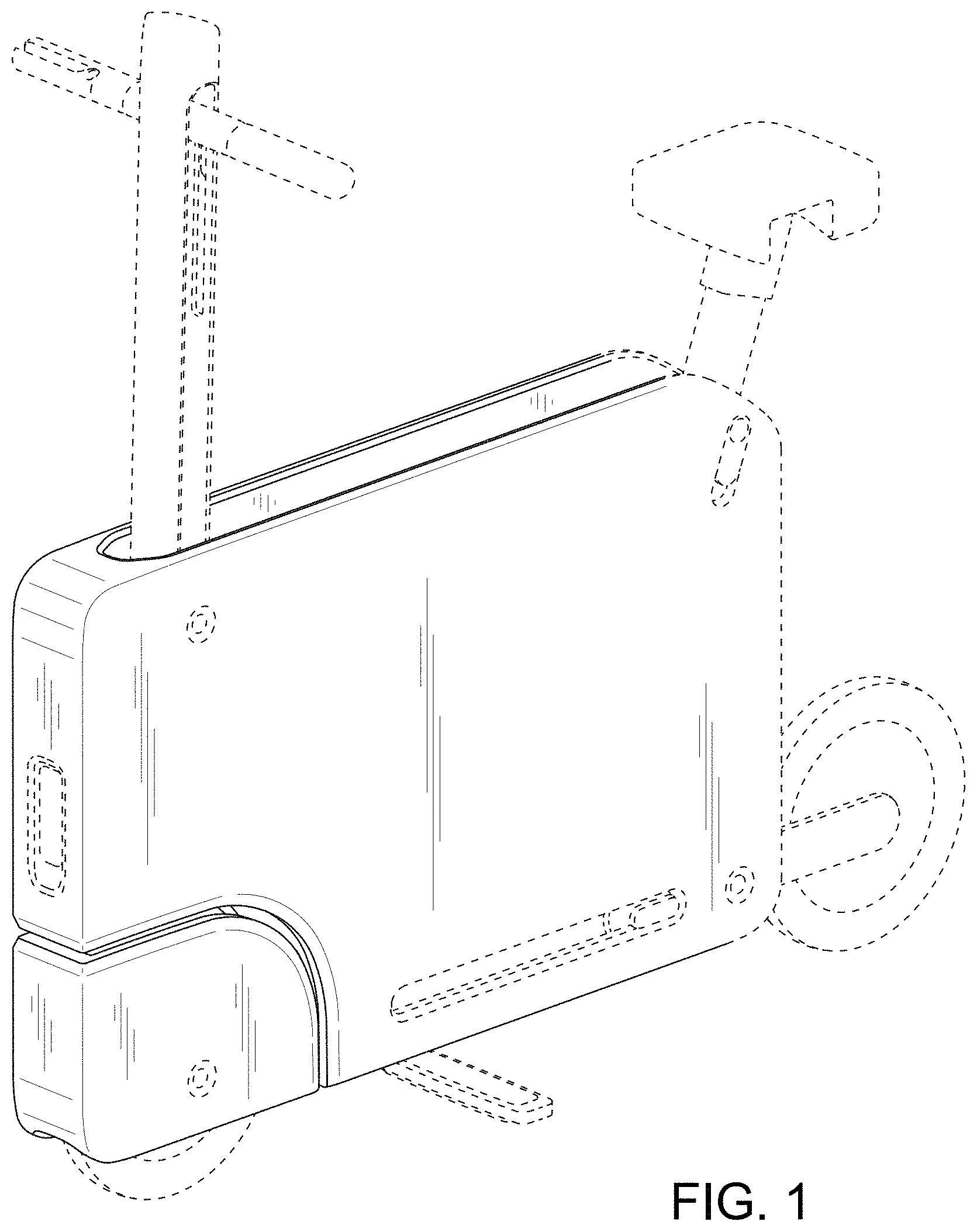 Patent USD1001017 — Compactable vehicle and/or replica — Figure 1