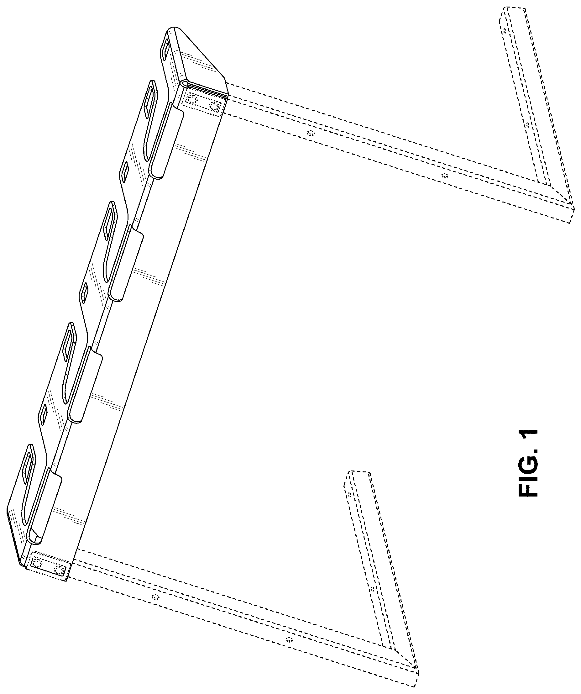 Patent USD1001020 — Scooter rack — Figure 1