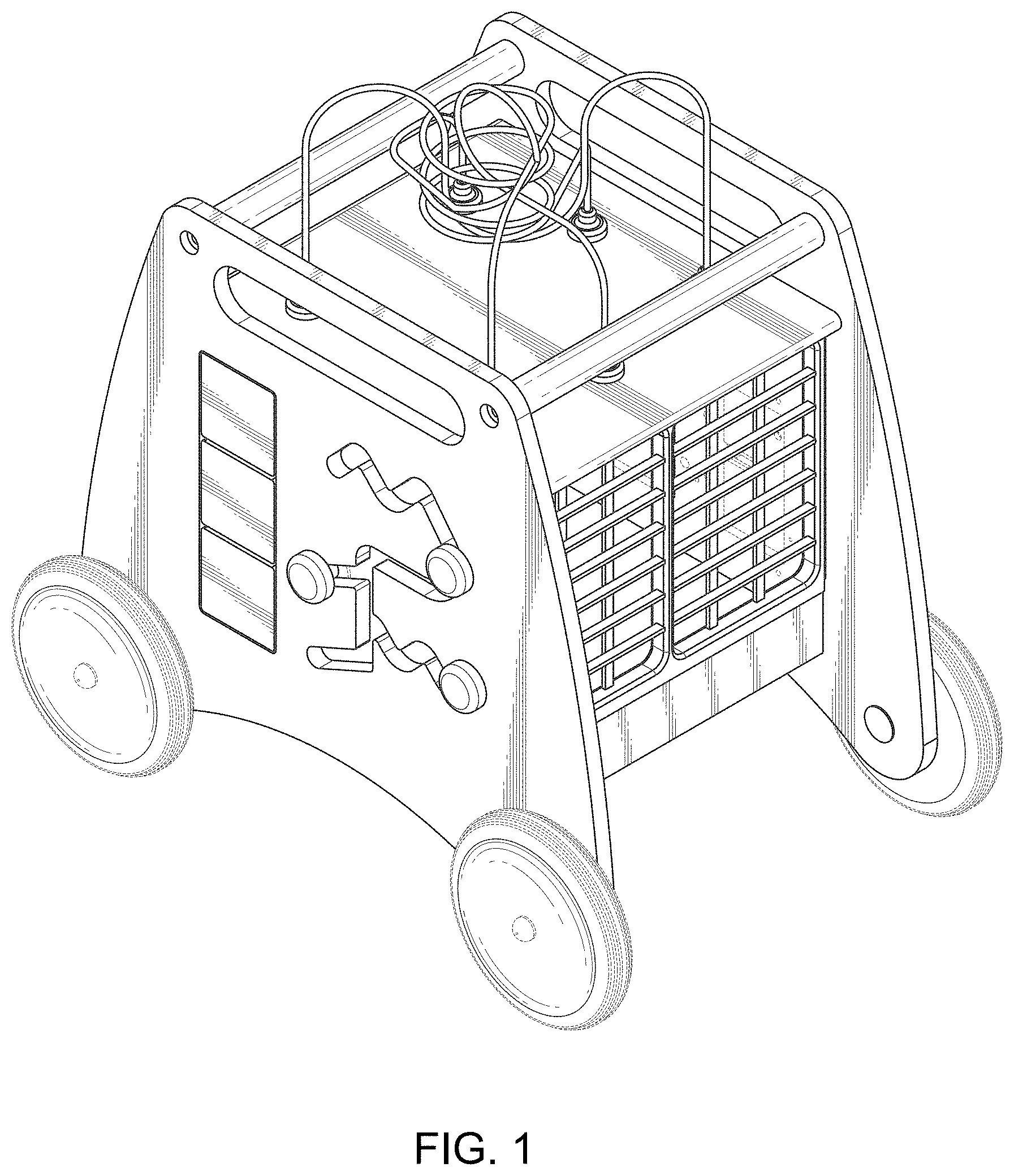 Patent USD1001021 — Interactive walker — Figure 1