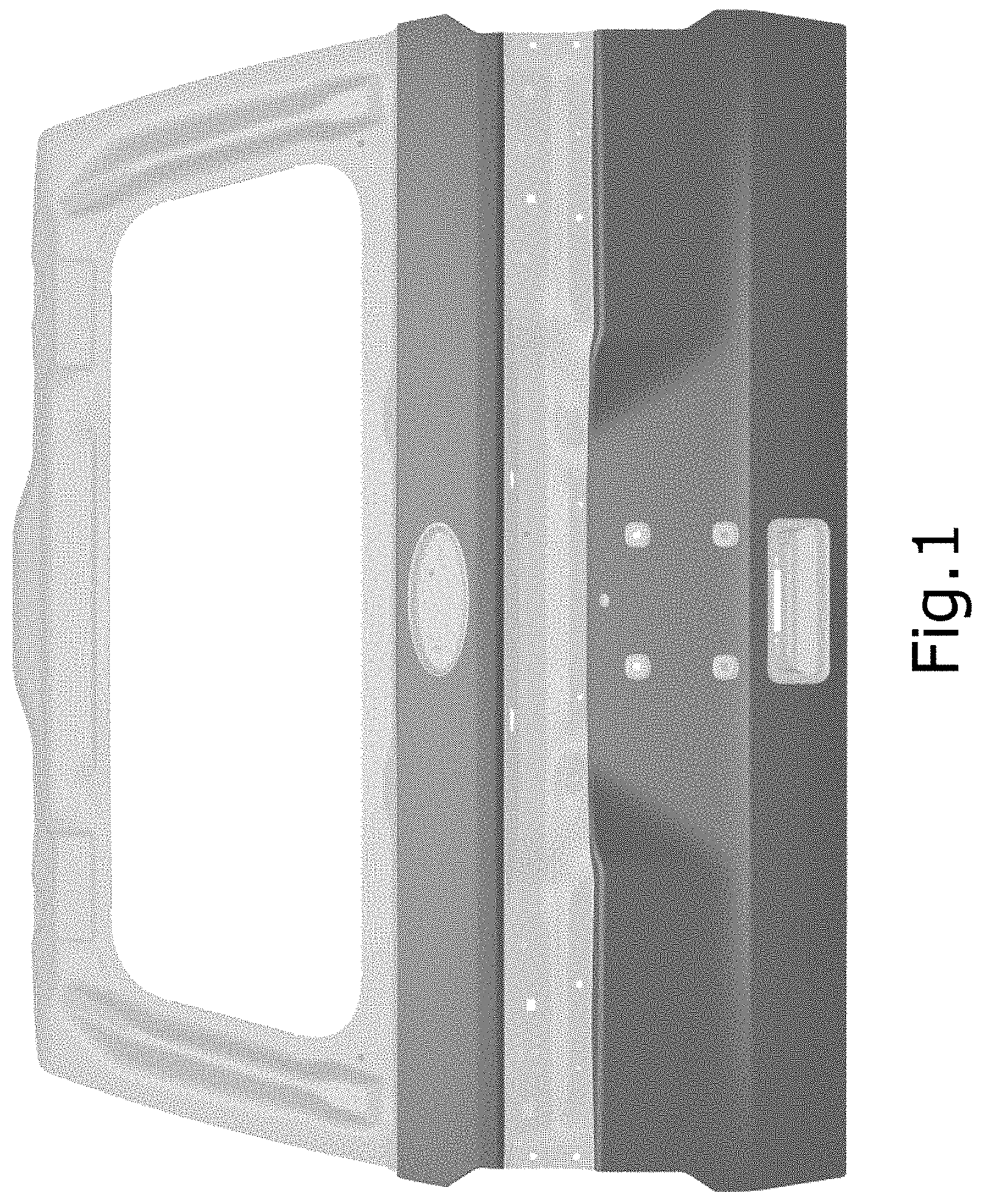 Patent USD1001036 Figure 1 – Vehicle liftgate