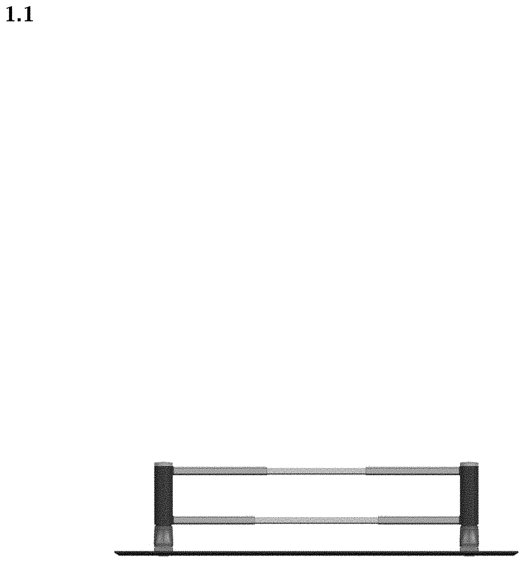 Patent USD1001052 — Mat for automobiles with rack — Figure 1