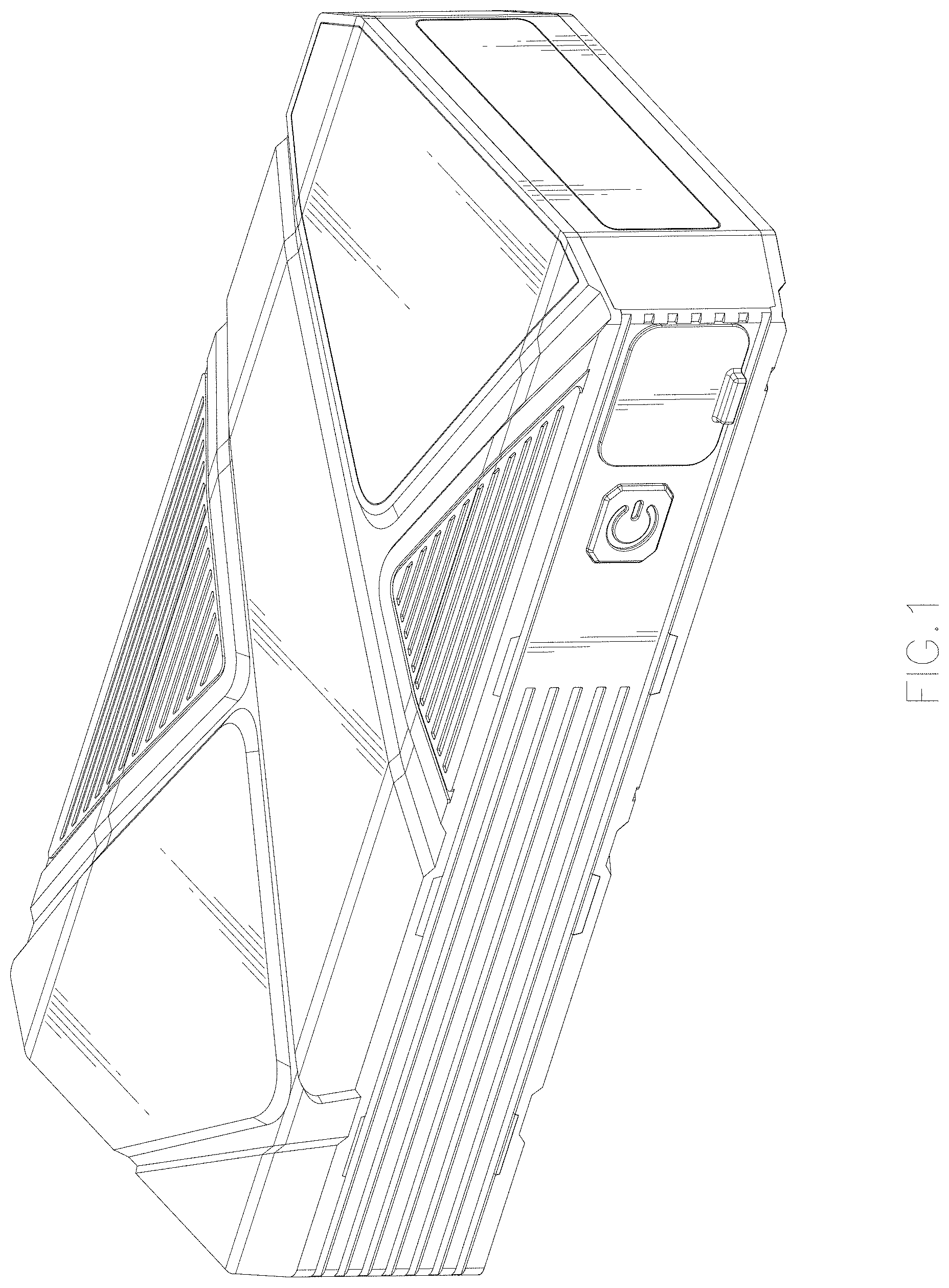 Patent USD1001062 — Emergency power supply for car — Figure 1