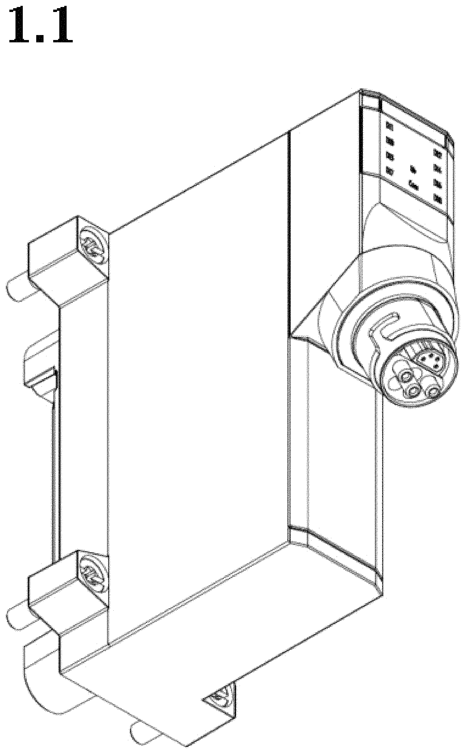 Patent USD1001084 — Function module — Figure 1