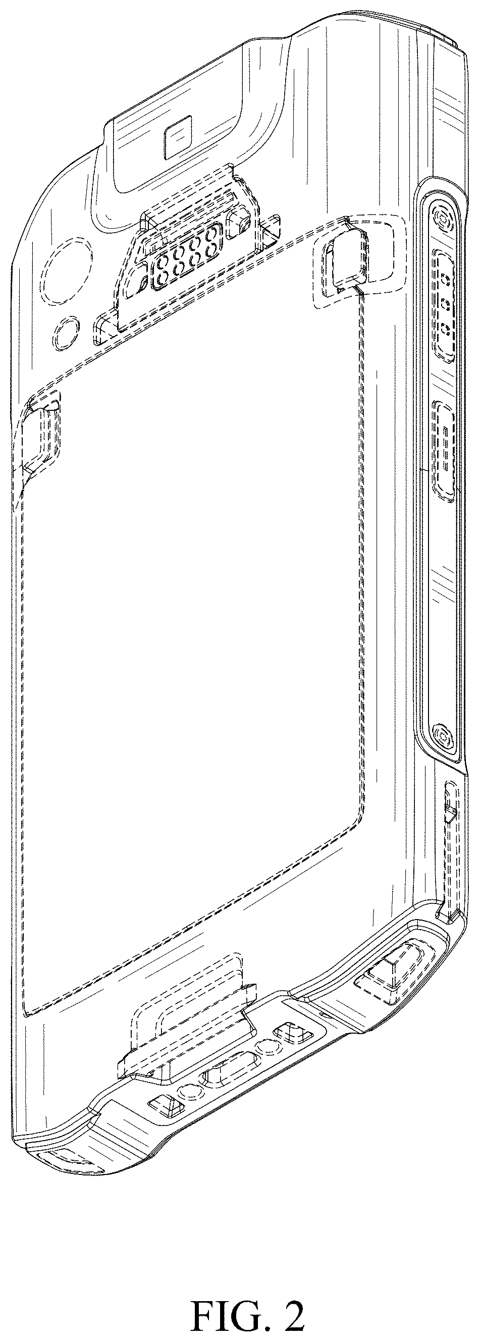 Patent USD1001093 Figure 2 – Mobile computing device