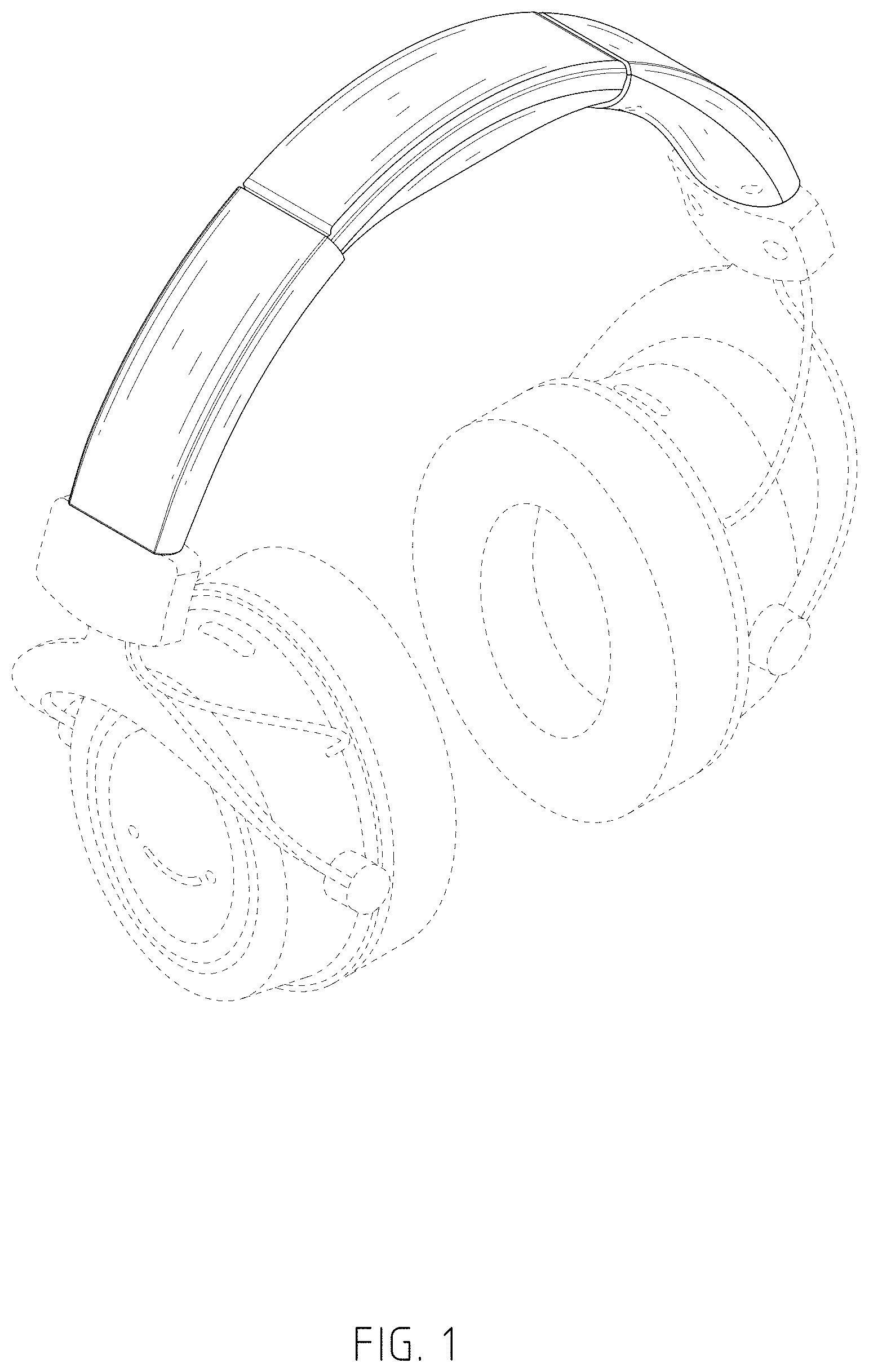 Patent USD1001098 — Replacement headband cushion kit — Figure 1