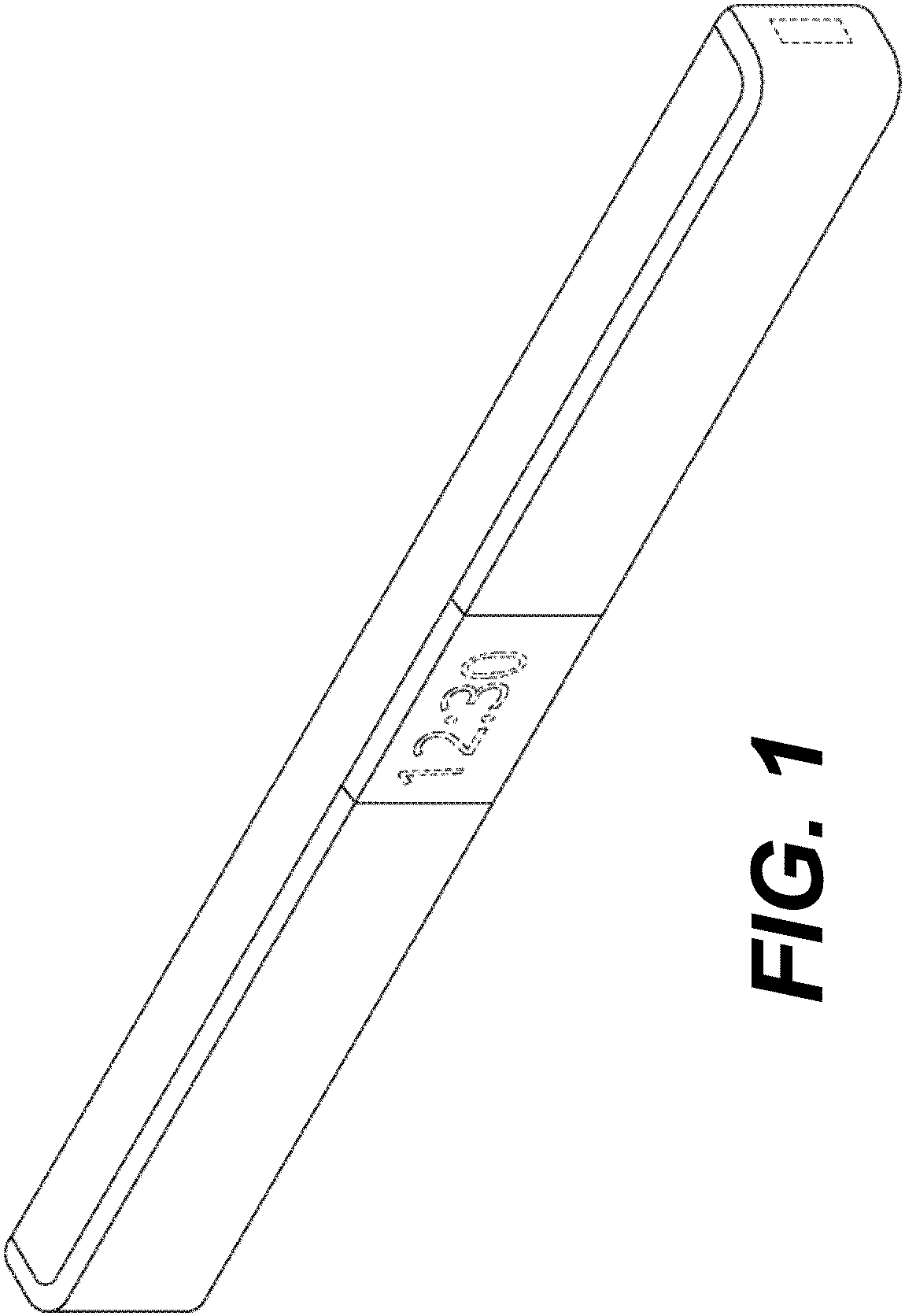 Patent USD1001099 — Audio conferencing system with a middle-mounted video display panel — Figure 1