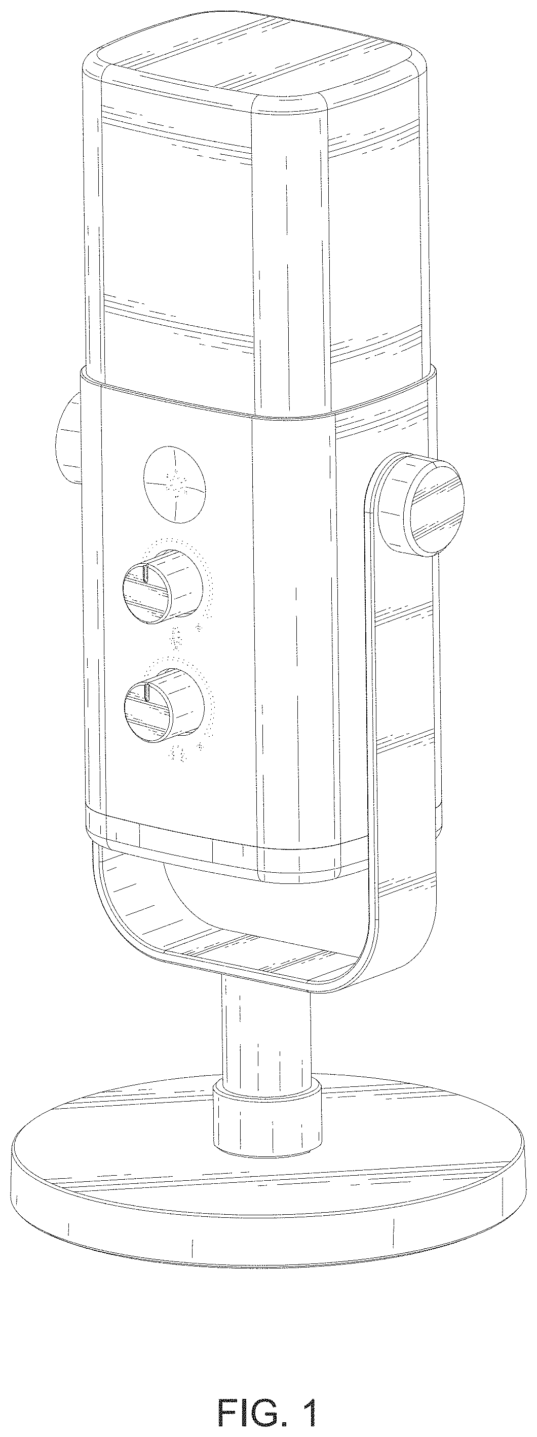 Patent USD1001108 — Microphone — Figure 1