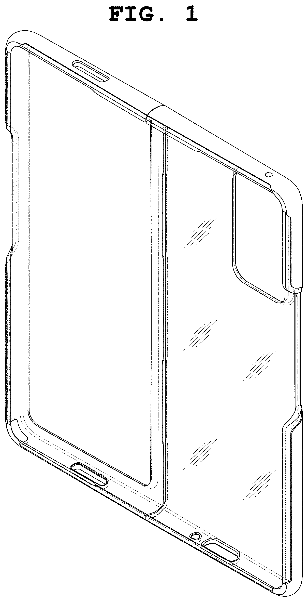 Patent USD1001114 — Case for electronic communications device — Figure 1
