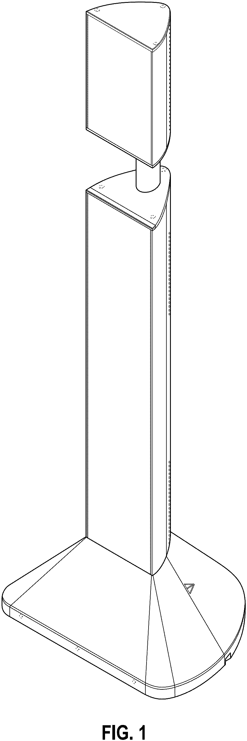Patent USD1001121 — Data processing device — Figure 1