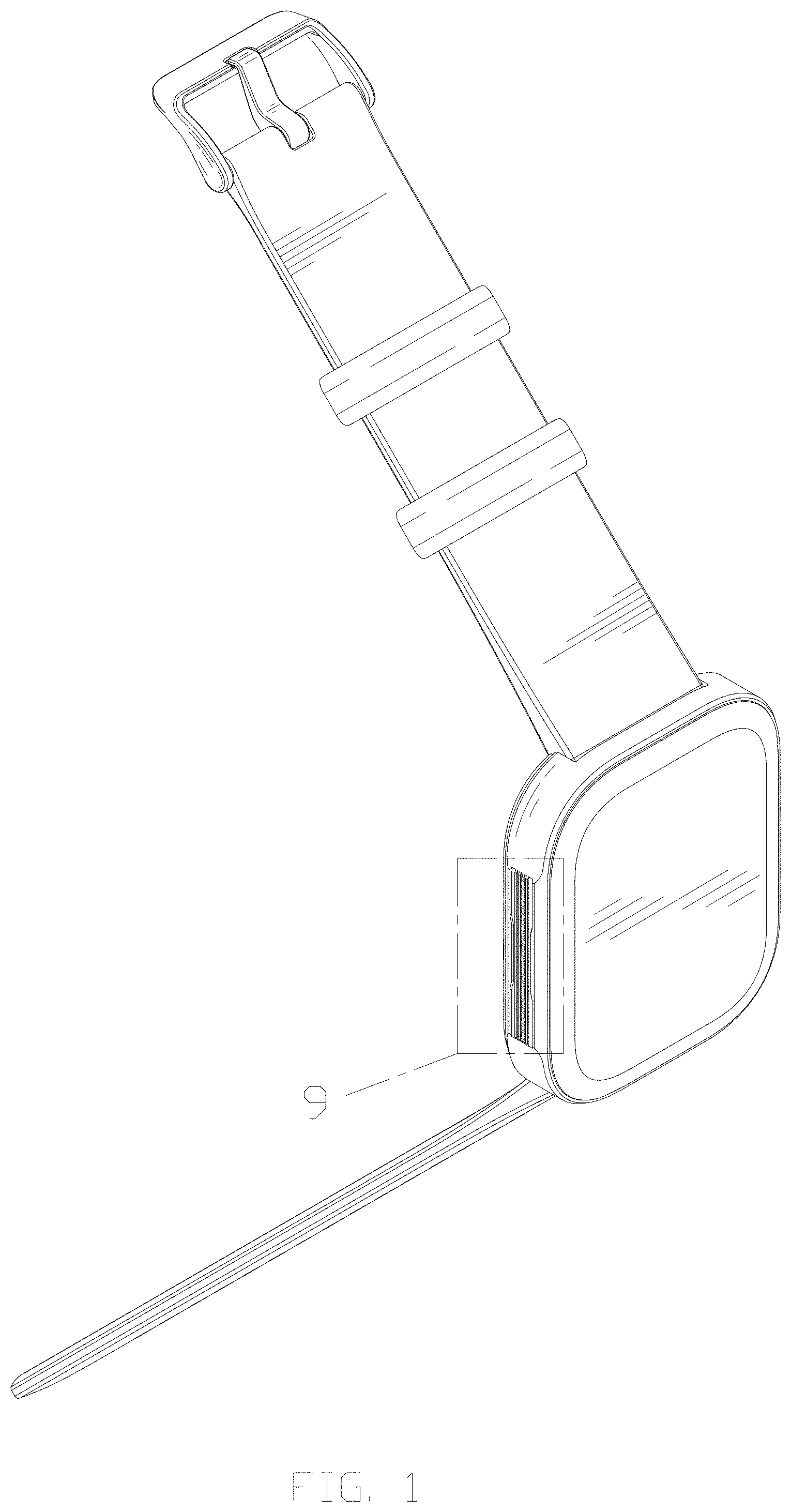 Patent USD1001124 Figure 1 – Smart watch