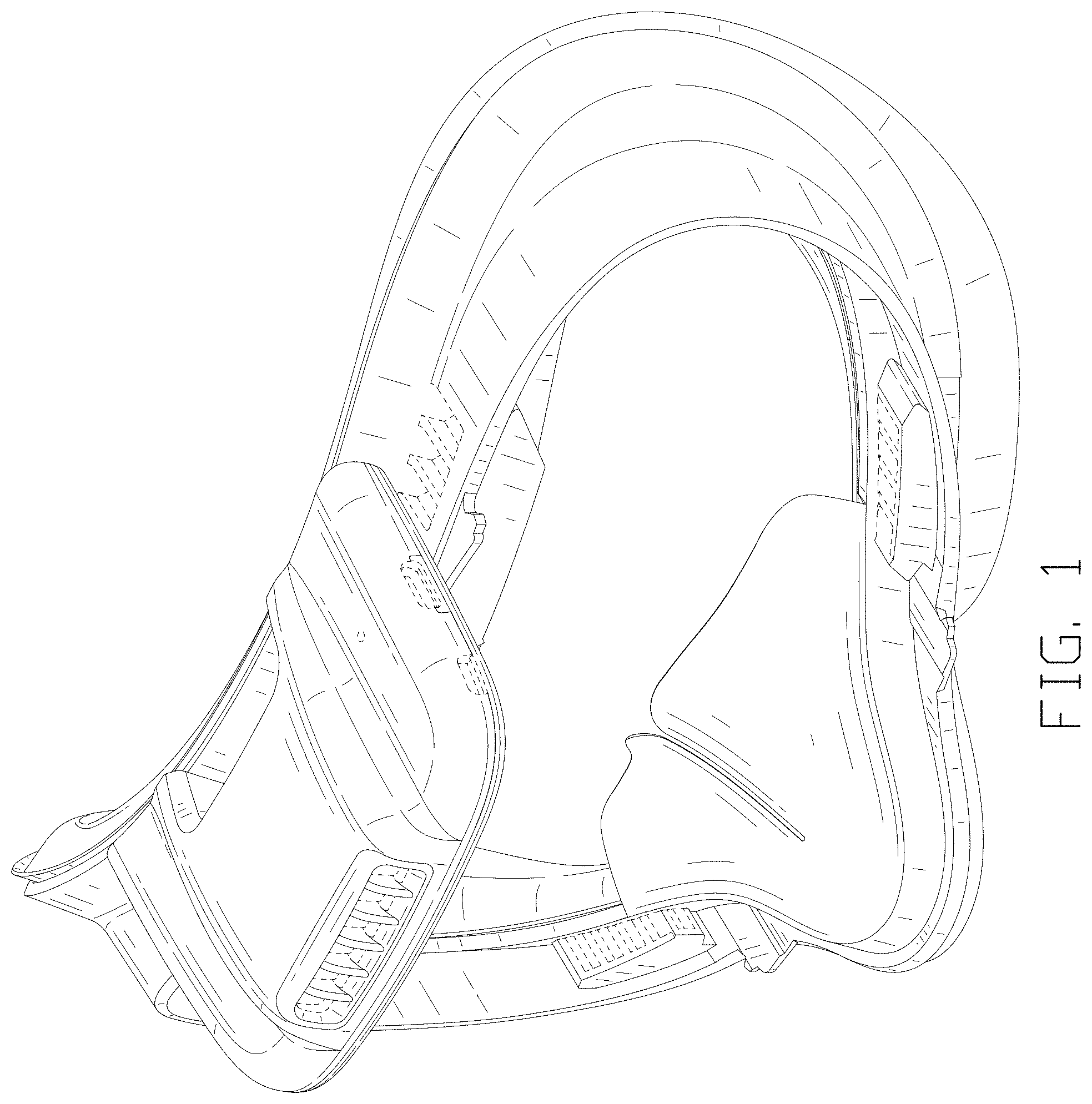 Patent USD1001127 — Accessory for virtual reality headset — Figure 1
