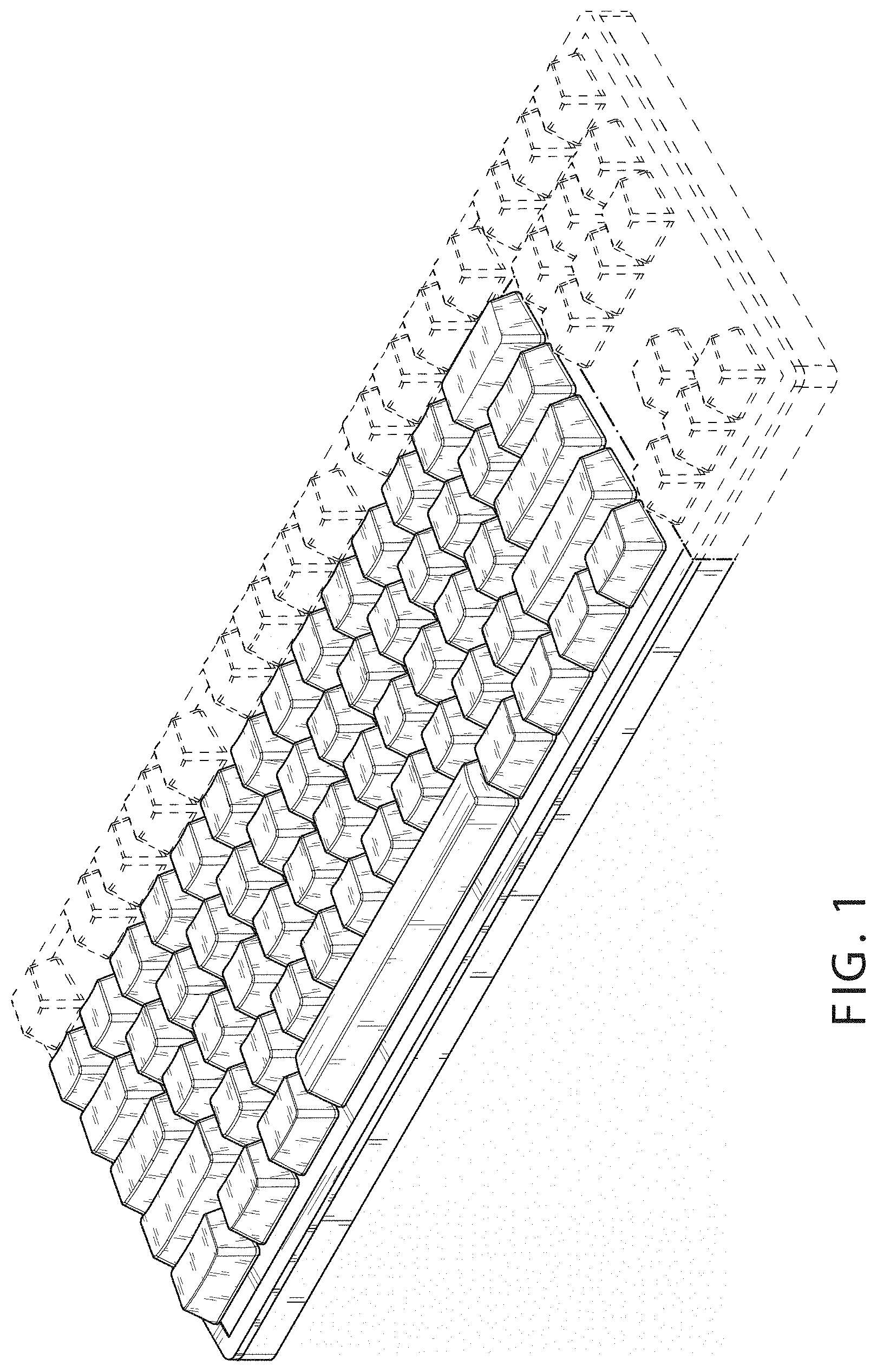 Patent USD1001128 — Convertible keyboard assembly — Figure 1