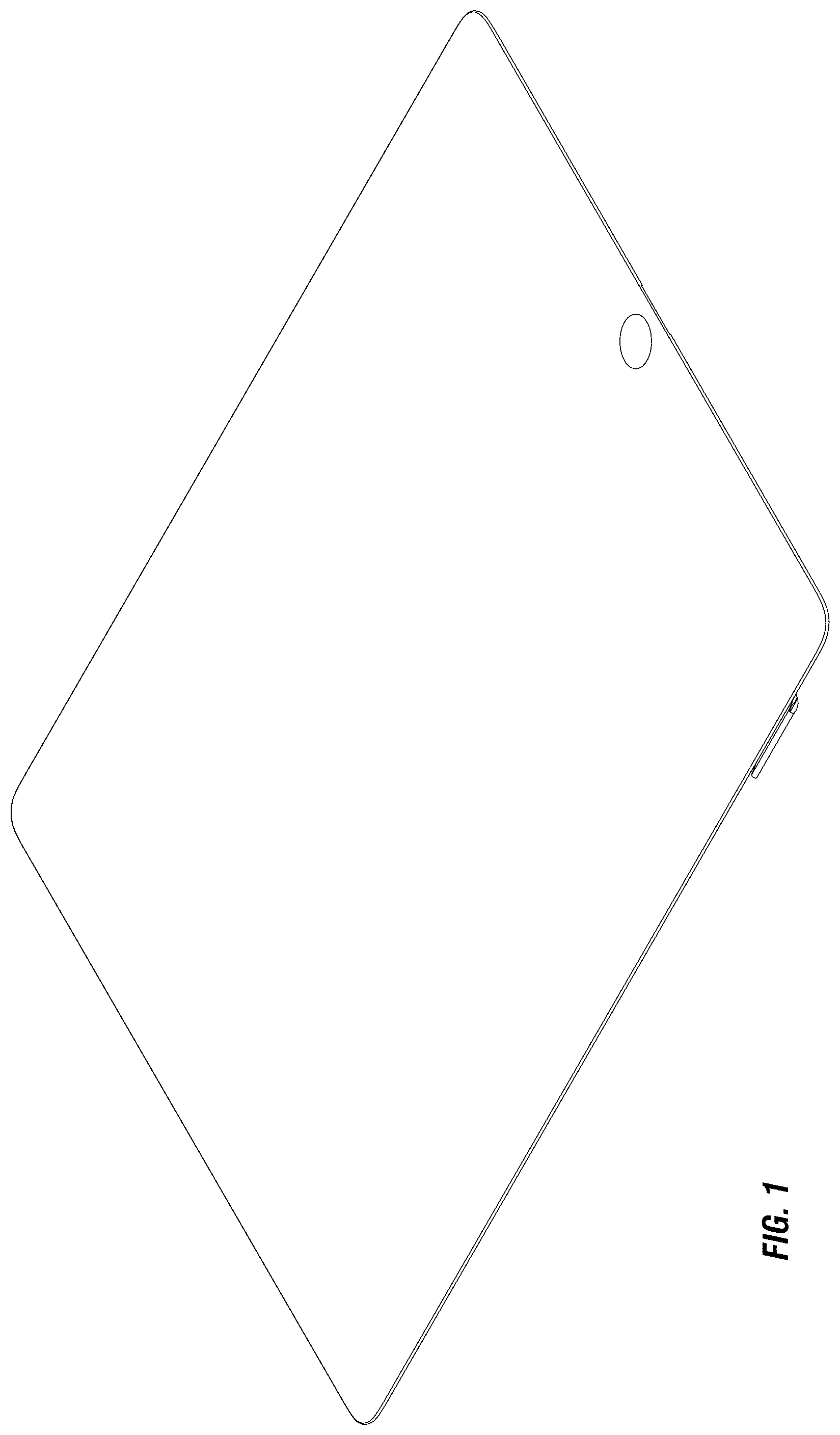 Patent USD1001134 — Display for a portable display device — Figure 1