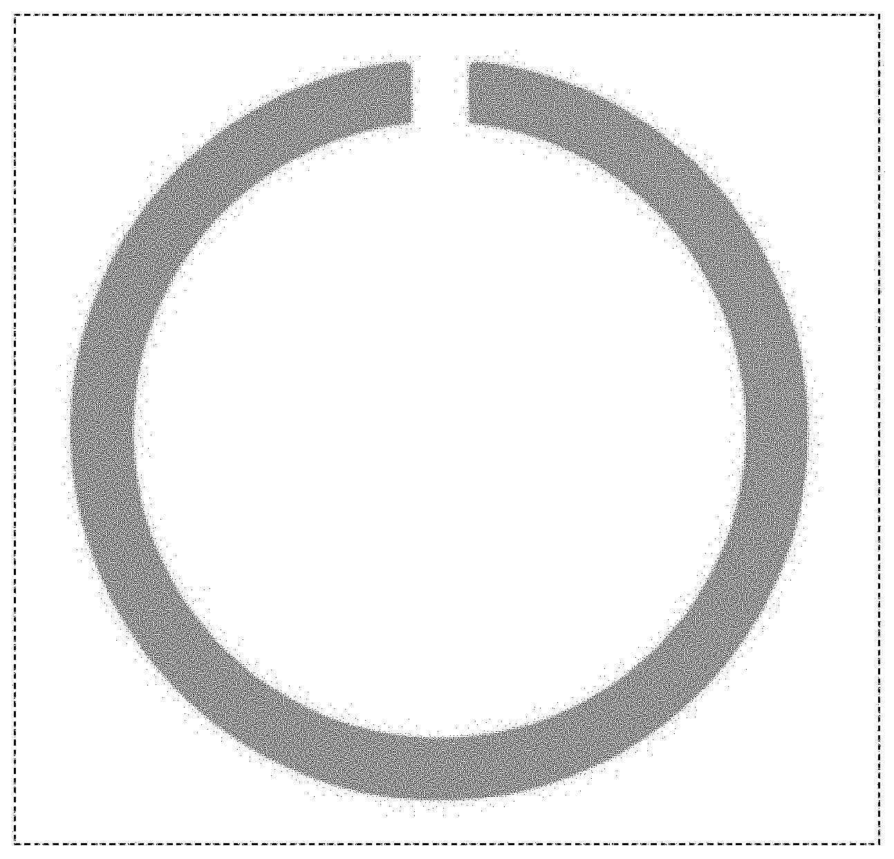 Patent USD1001139 — Display panel with a computer generated icon — Figure 1