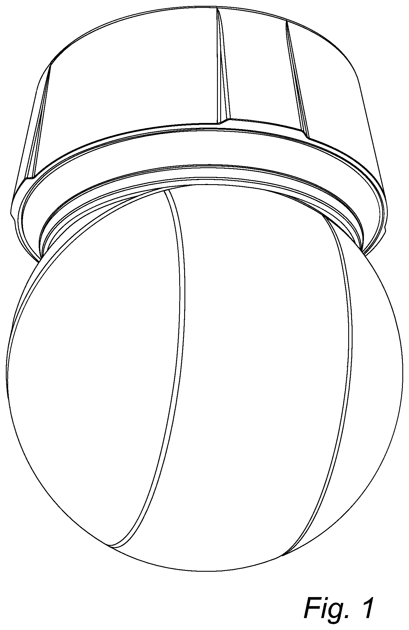 Patent USD1001176 — Monitoring camera — Figure 1