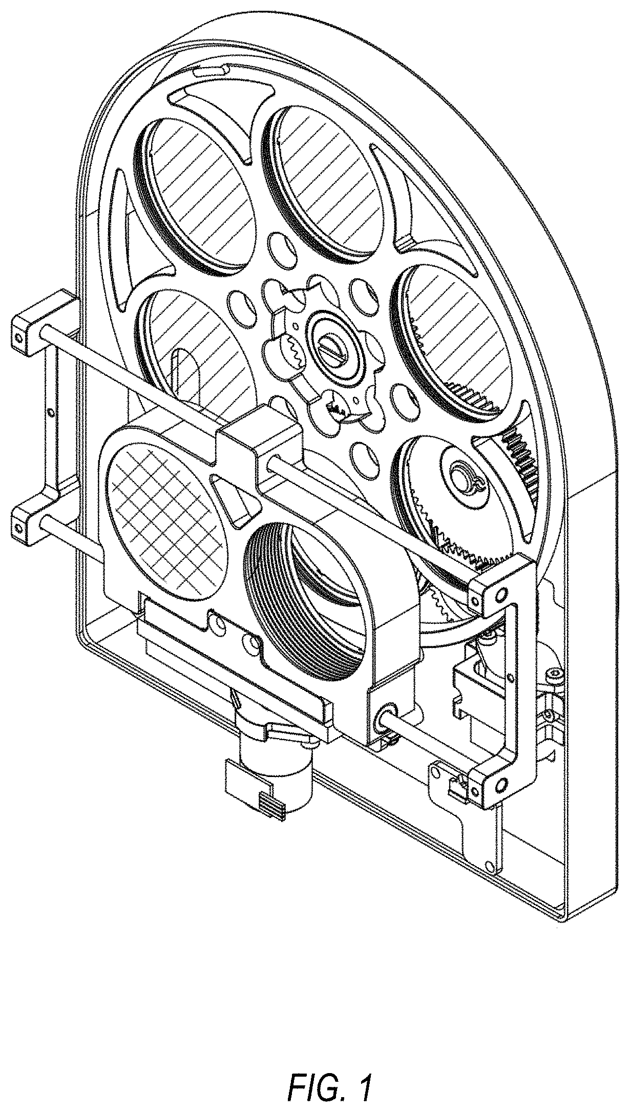 Patent USD1001178 Figure 1 – Camera filters with motorized lens mechanism