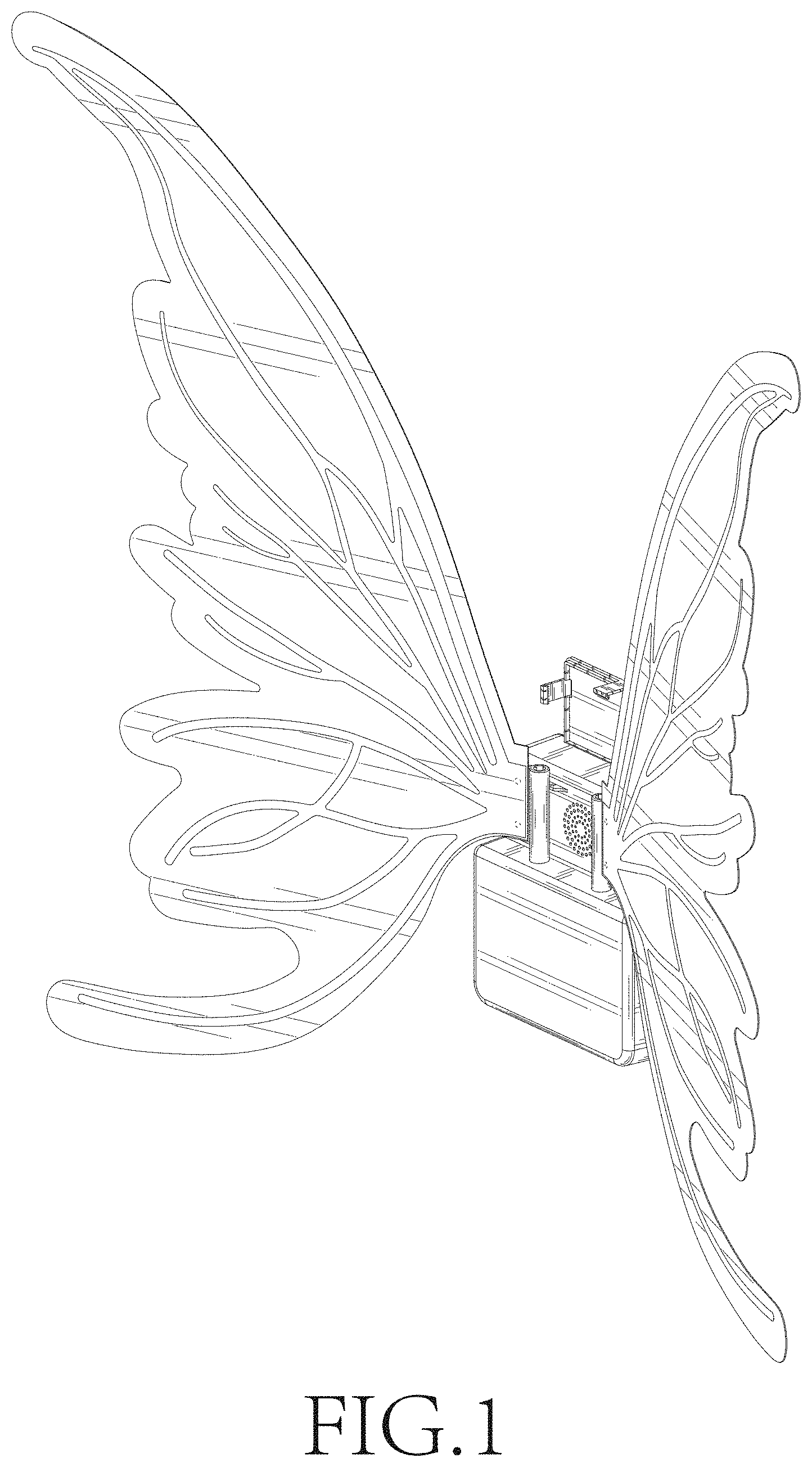 Patent USD1001210 — Electronic toy — Figure 1