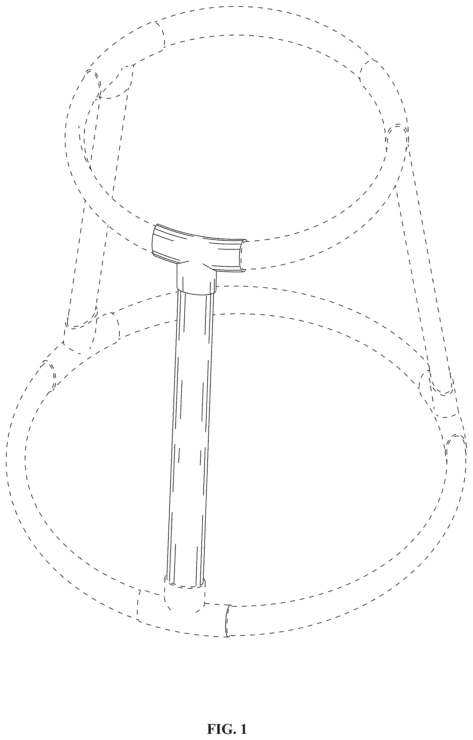 Patent USD1001217 — Tubing component — Figure 1