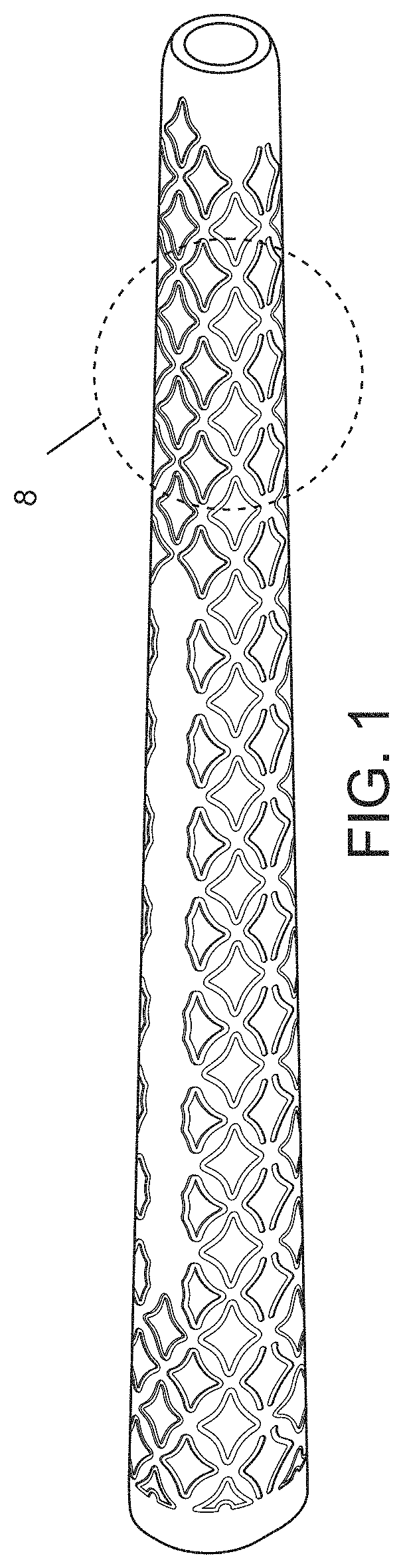 Patent USD1001221 — Golf grip — Figure 1