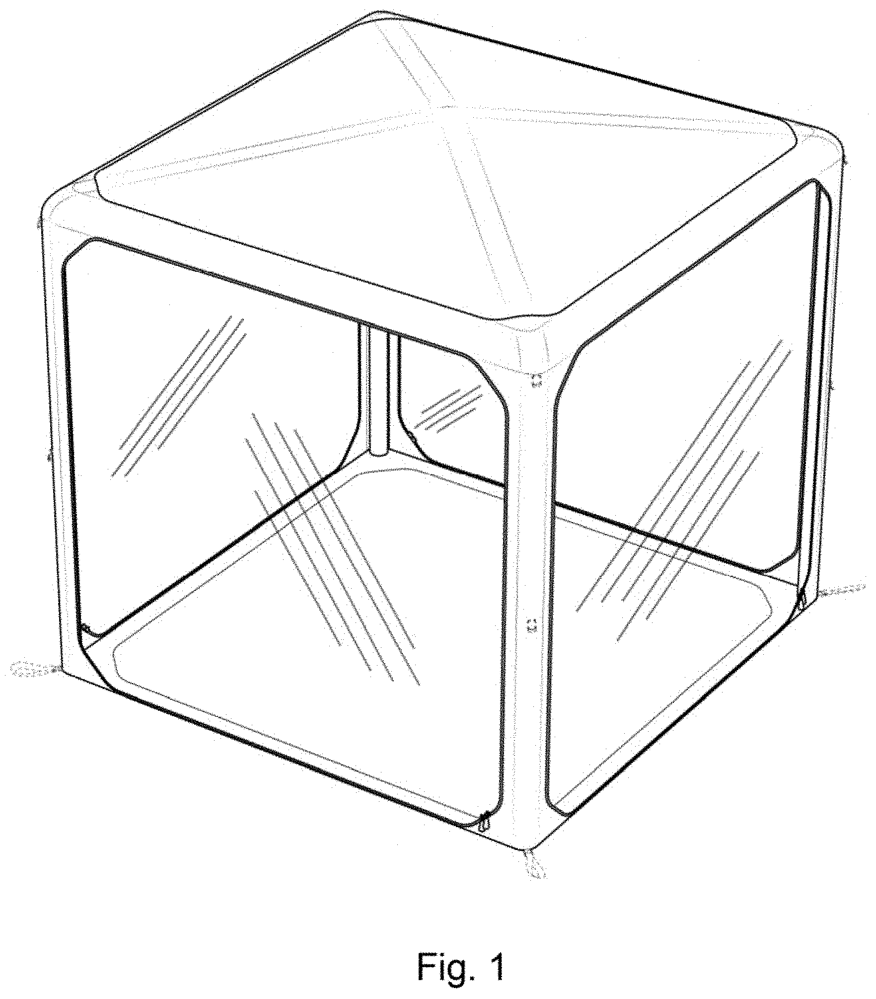 Patent USD1001223 — Tent — Figure 1