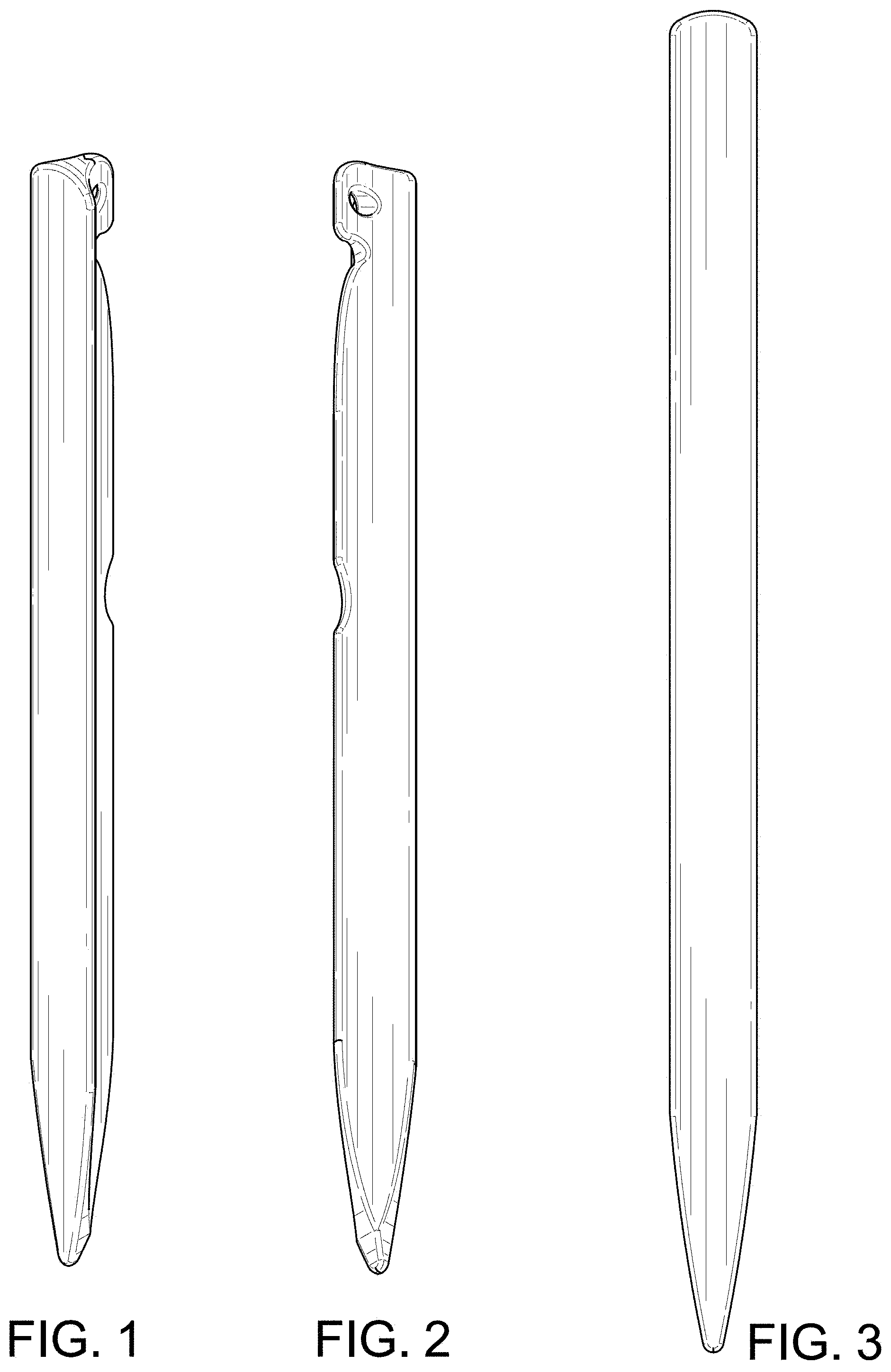 Patent USD1001224 — Ground stake — Figure 1