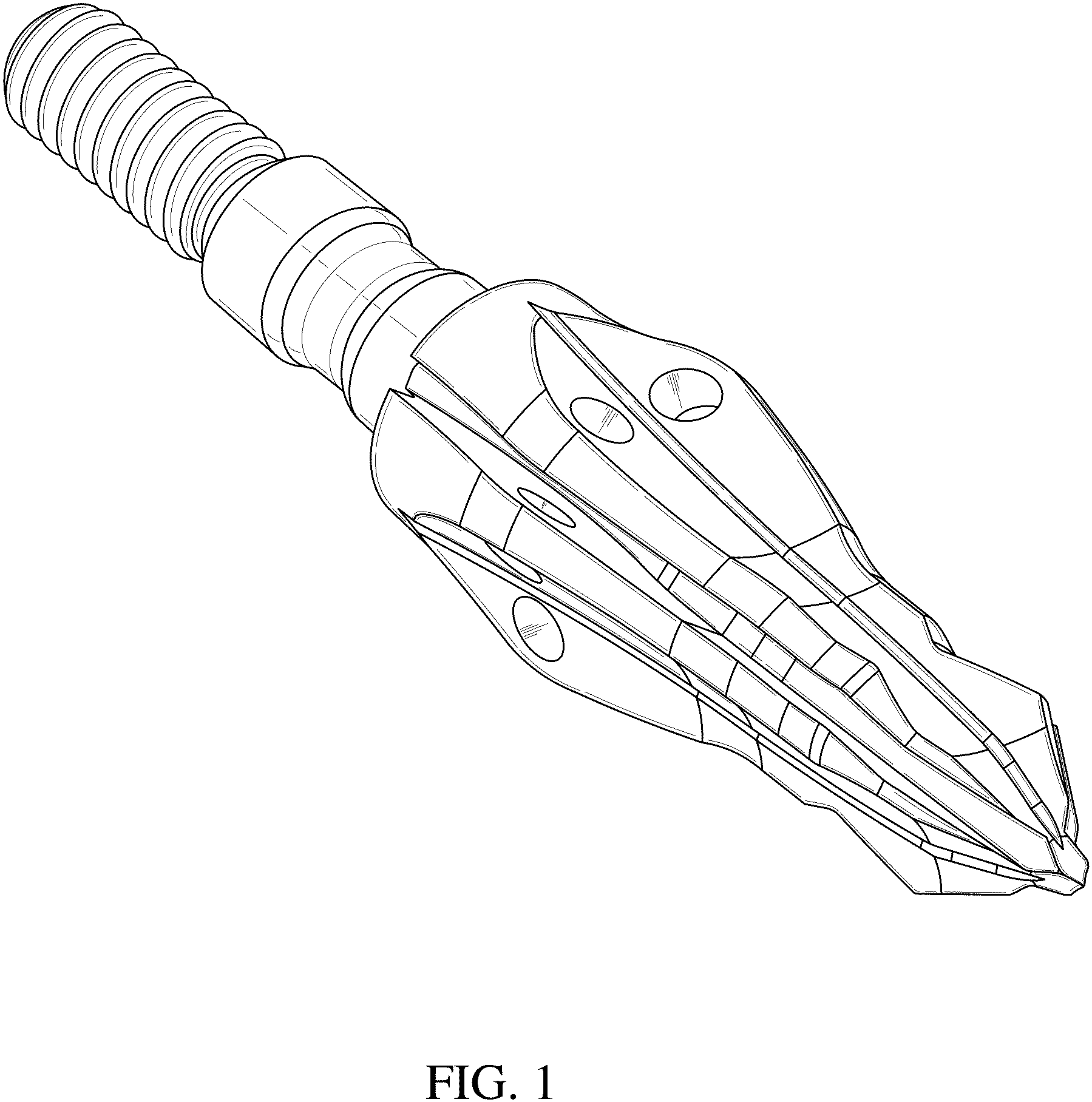 Patent USD1001225 — Ferrule for a broadhead — Figure 1