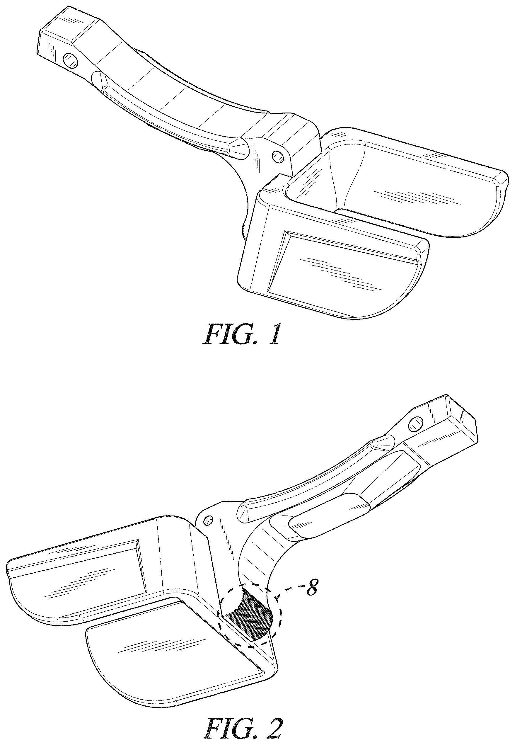 Patent USD1001226 Figure 1 – Magazine guide for a firearm