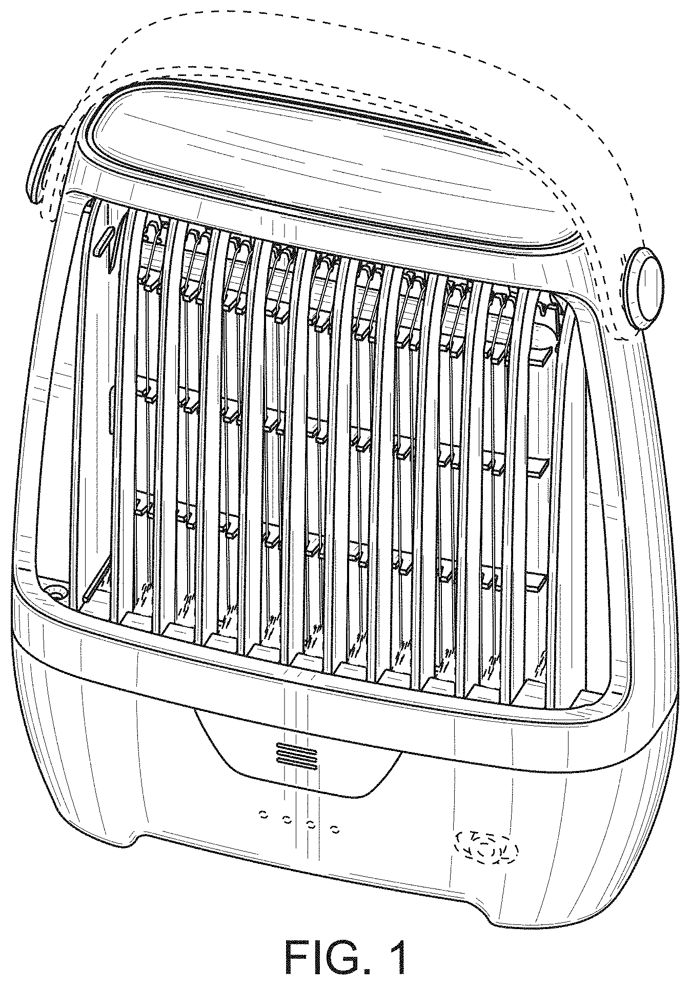 Patent USD1001233 — Bug zapper — Figure 1