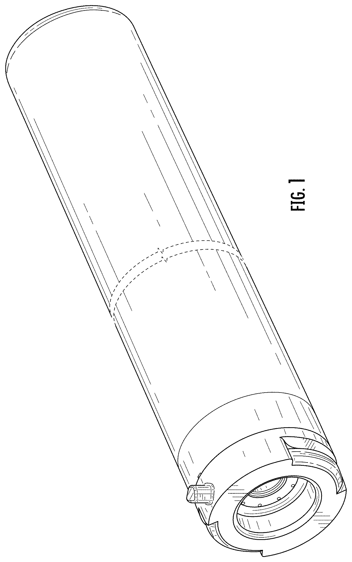 Patent USD1001236 — Filter cartridge — Figure 1