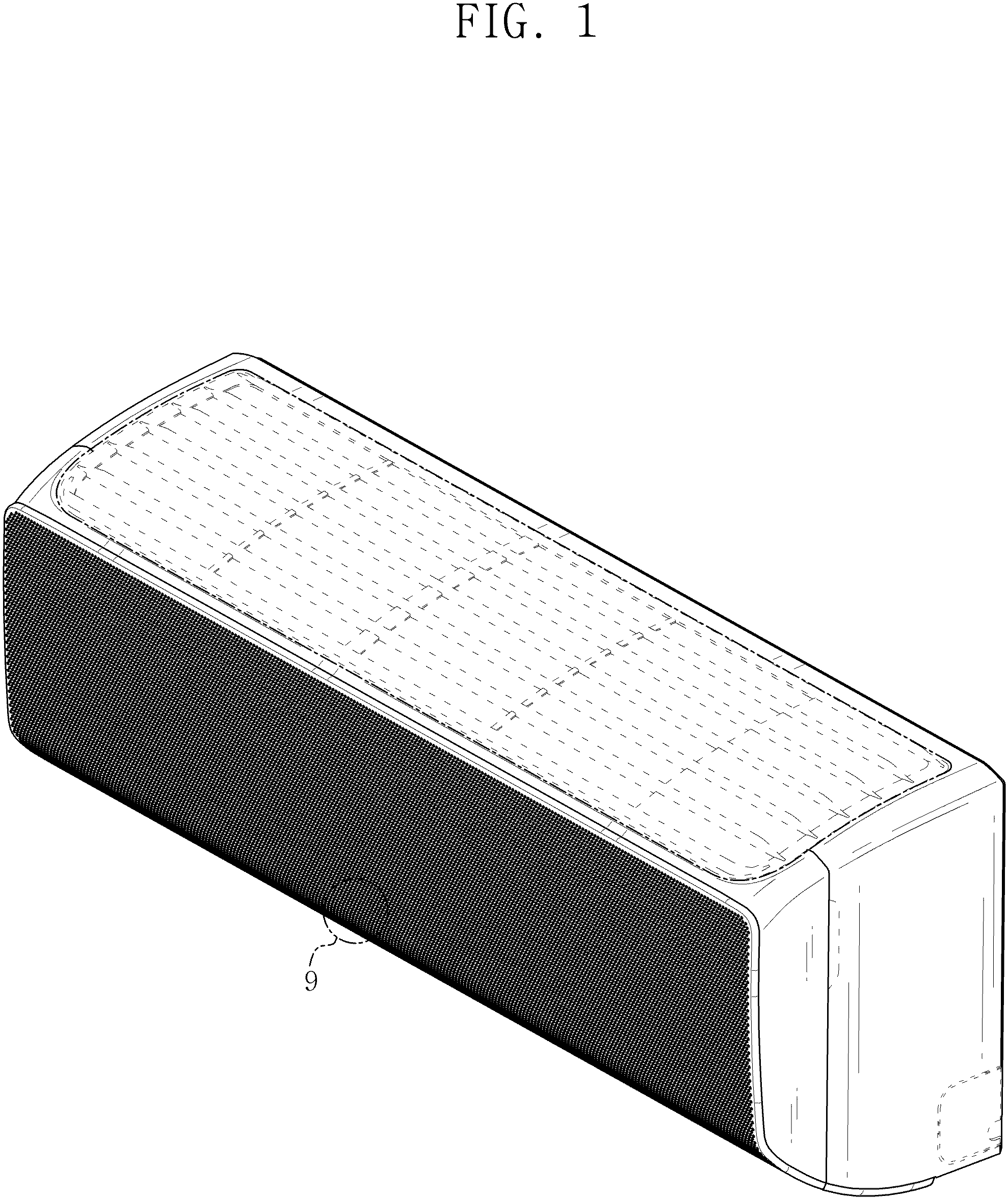 Patent USD1001253 — Air conditioner — Figure 1