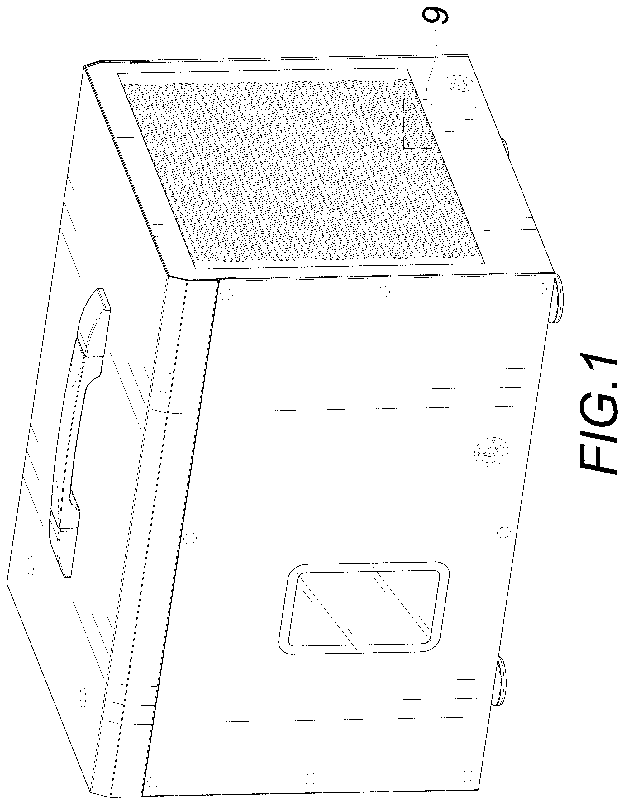 Patent USD1001256 — Dehumidifier — Figure 1