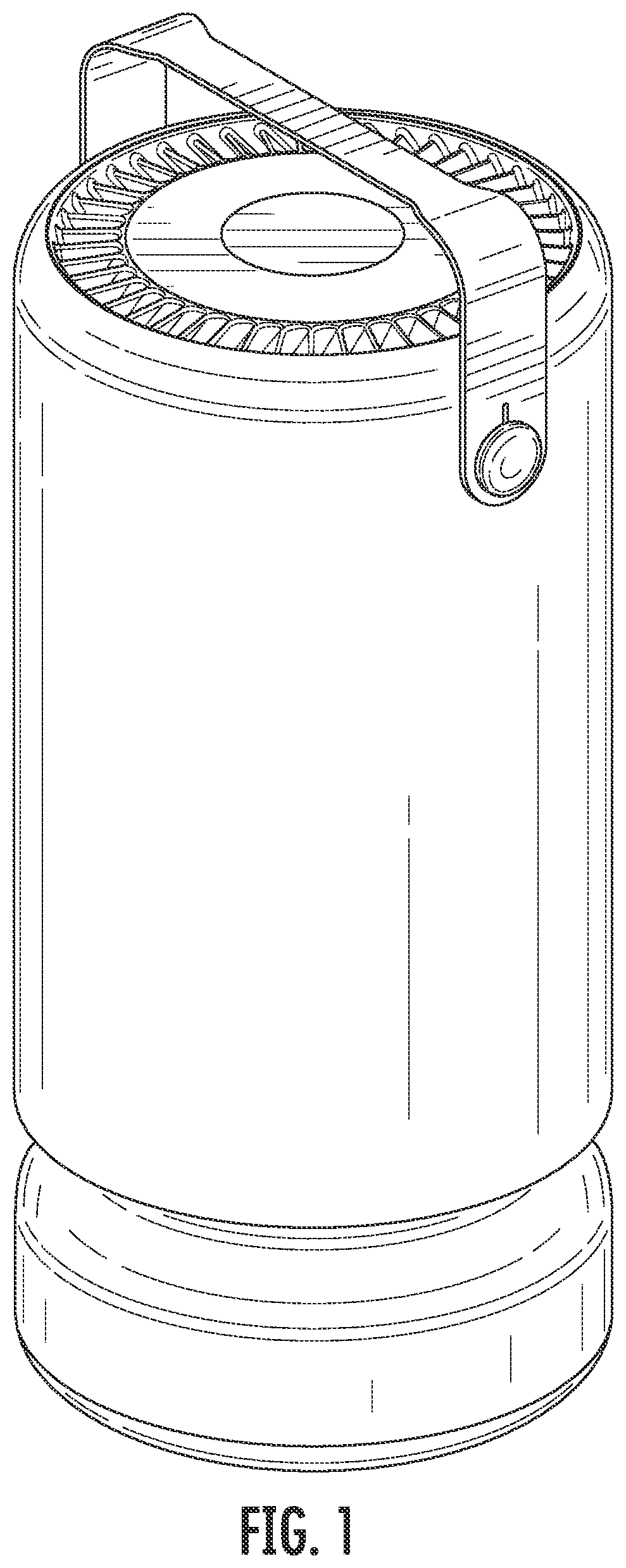 Patent USD1001257 — Filtration device — Figure 1