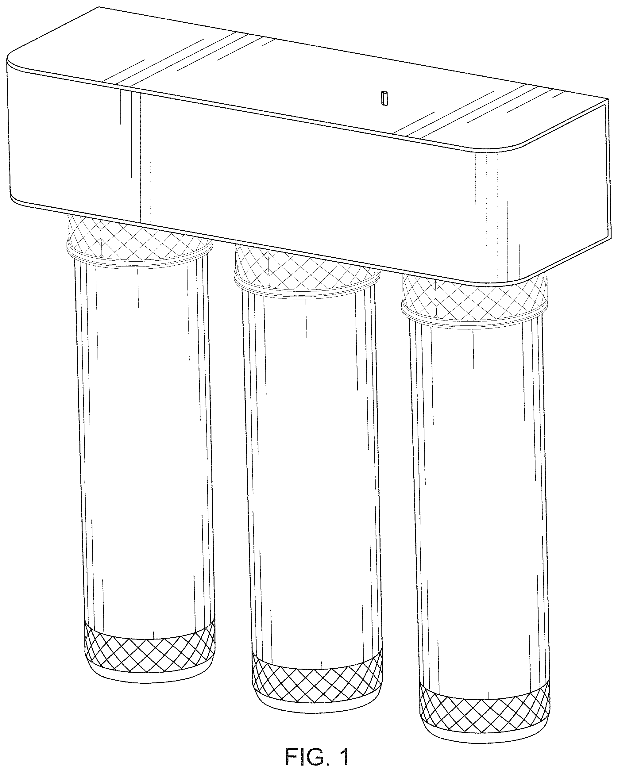 Patent USD1001258 — Three stage filter — Figure 1
