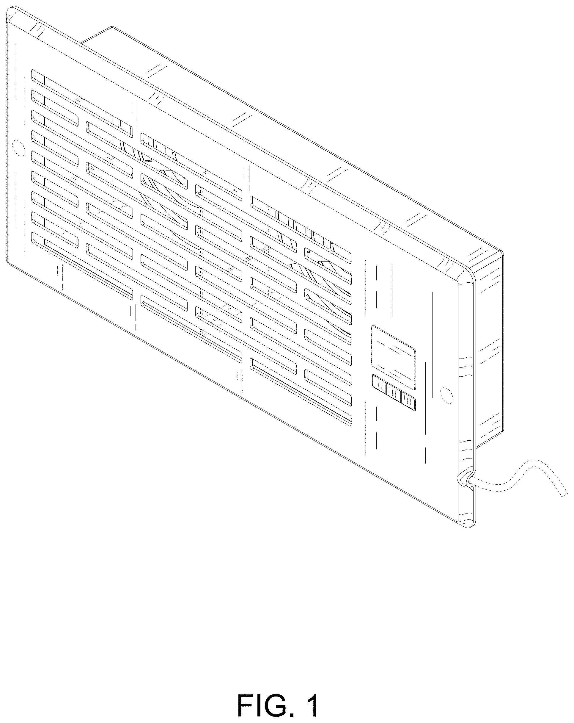 Patent USD1001261 — Ventilation fan — Figure 1