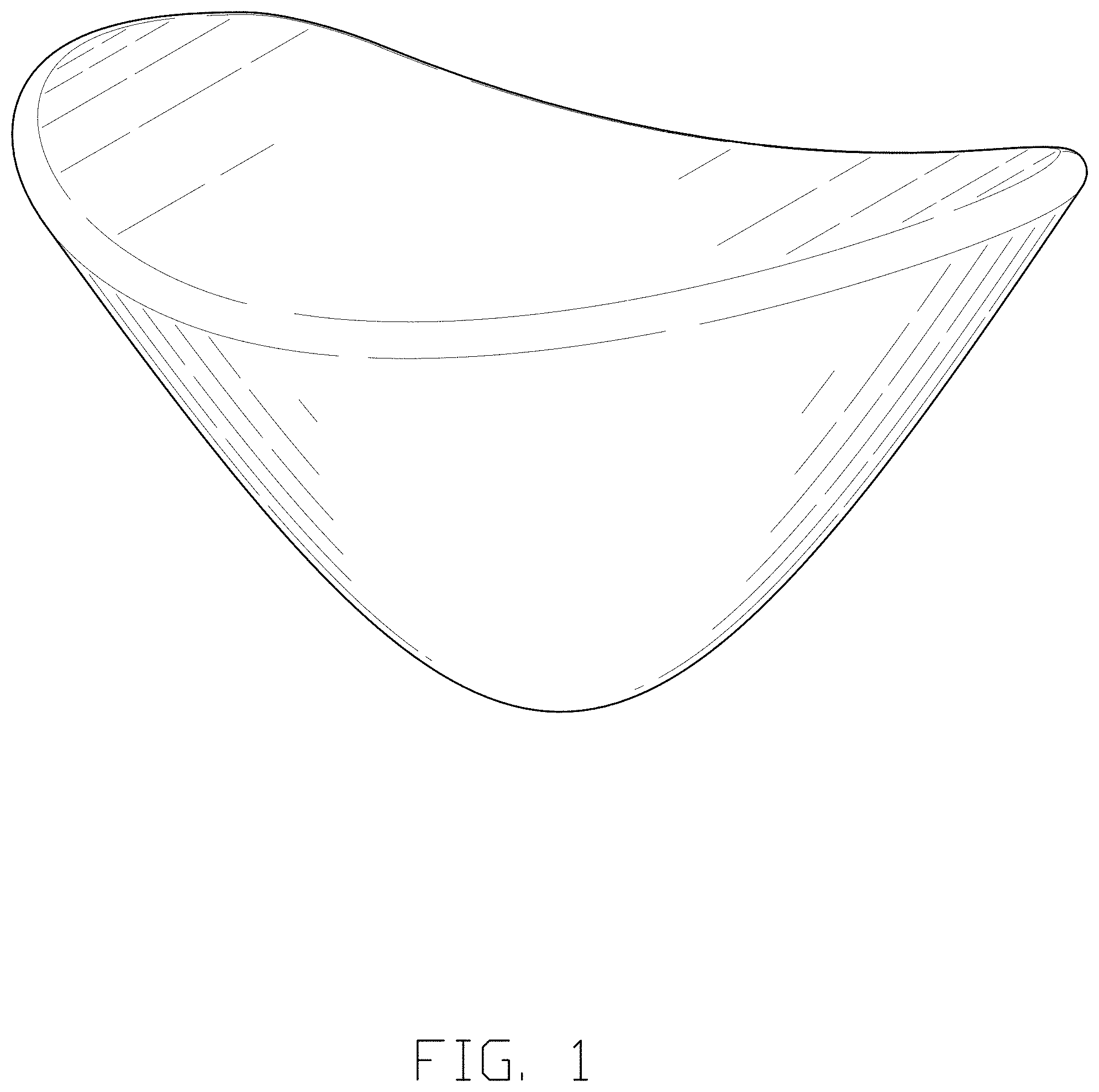 Patent USD1001283 — Dental attachment — Figure 1