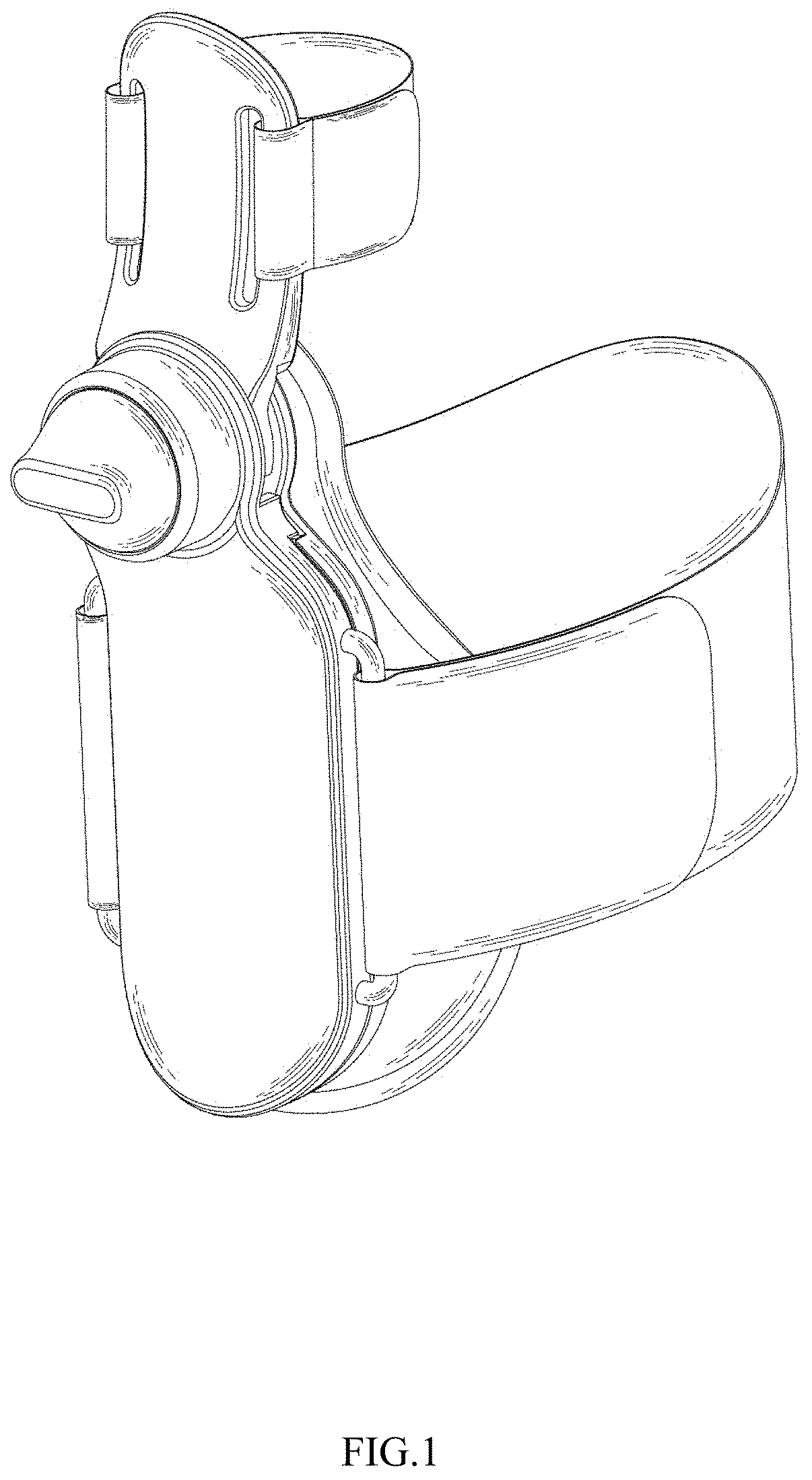 Patent USD1001293 — Toe valgus orthotic device — Figure 1