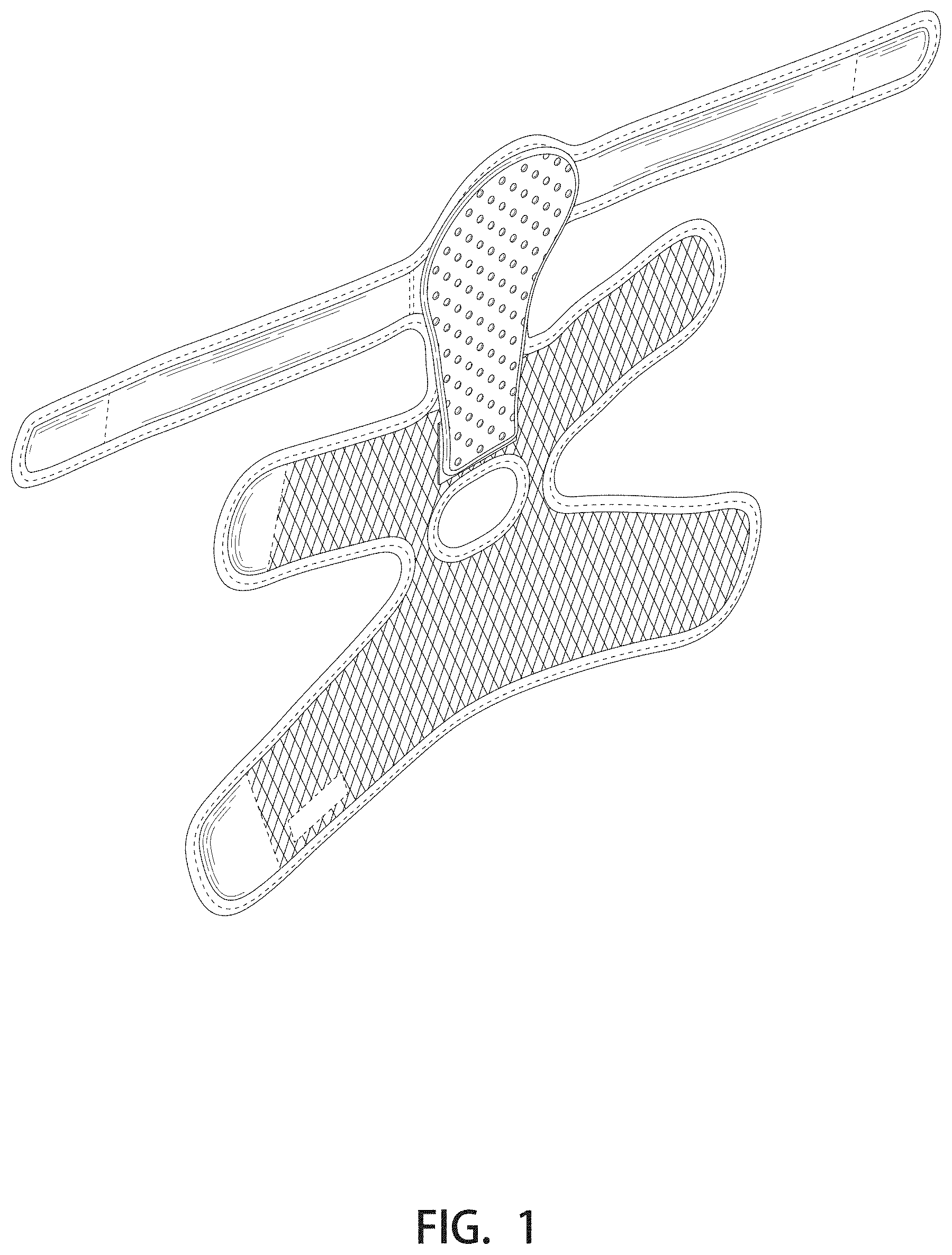 Patent USD1001294 — Drop foot brace — Figure 1