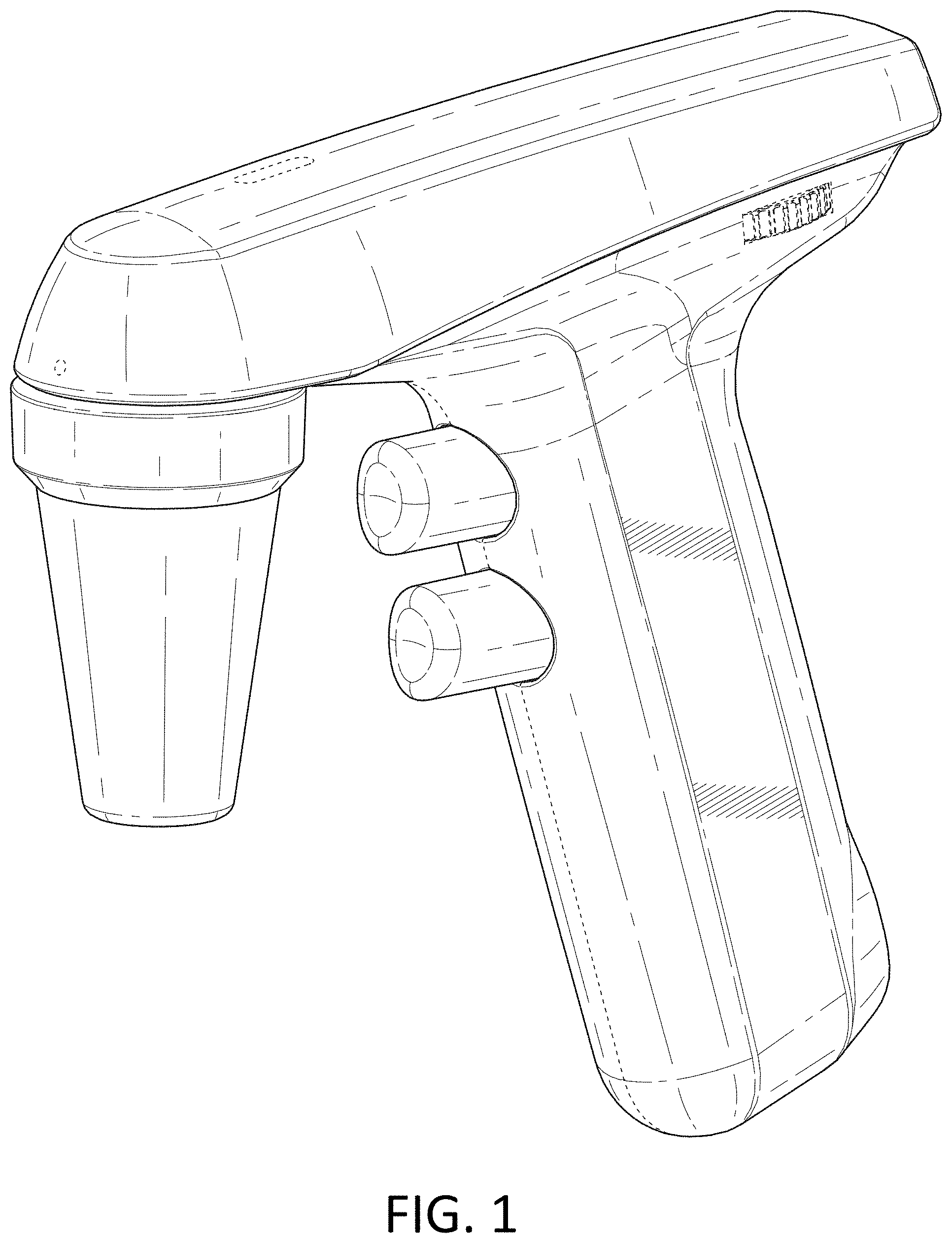 Patent USD1001308 — Pipette device — Figure 1